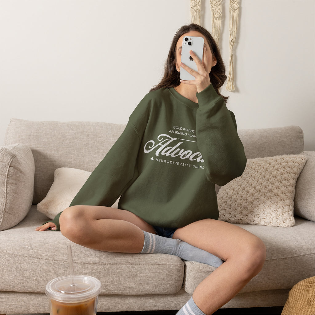 Advocate Coffee Blend Unisex Heavy Blend™ Crewneck Sweatshirt