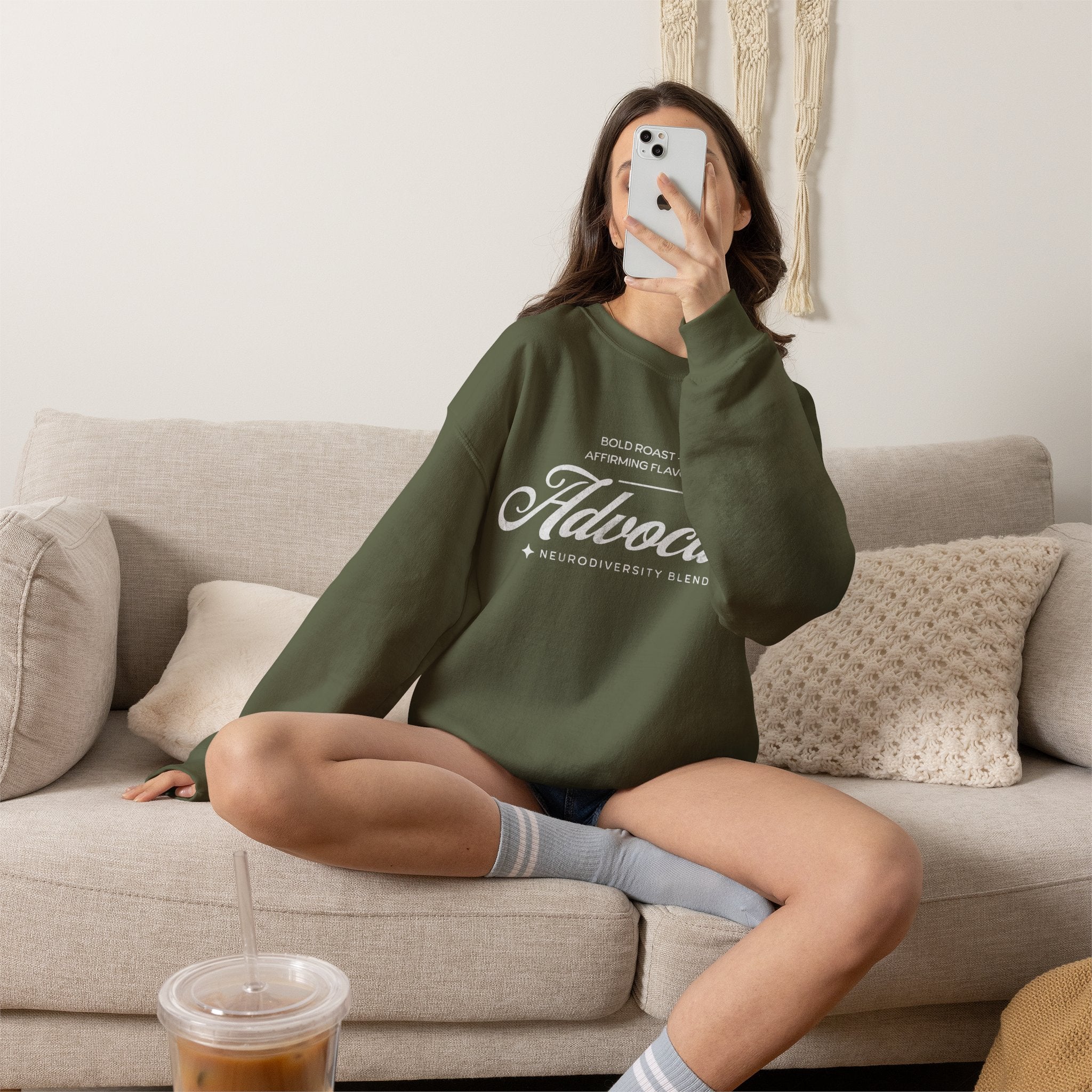 Advocate Coffee Blend Unisex Heavy Blend™ Crewneck Sweatshirt