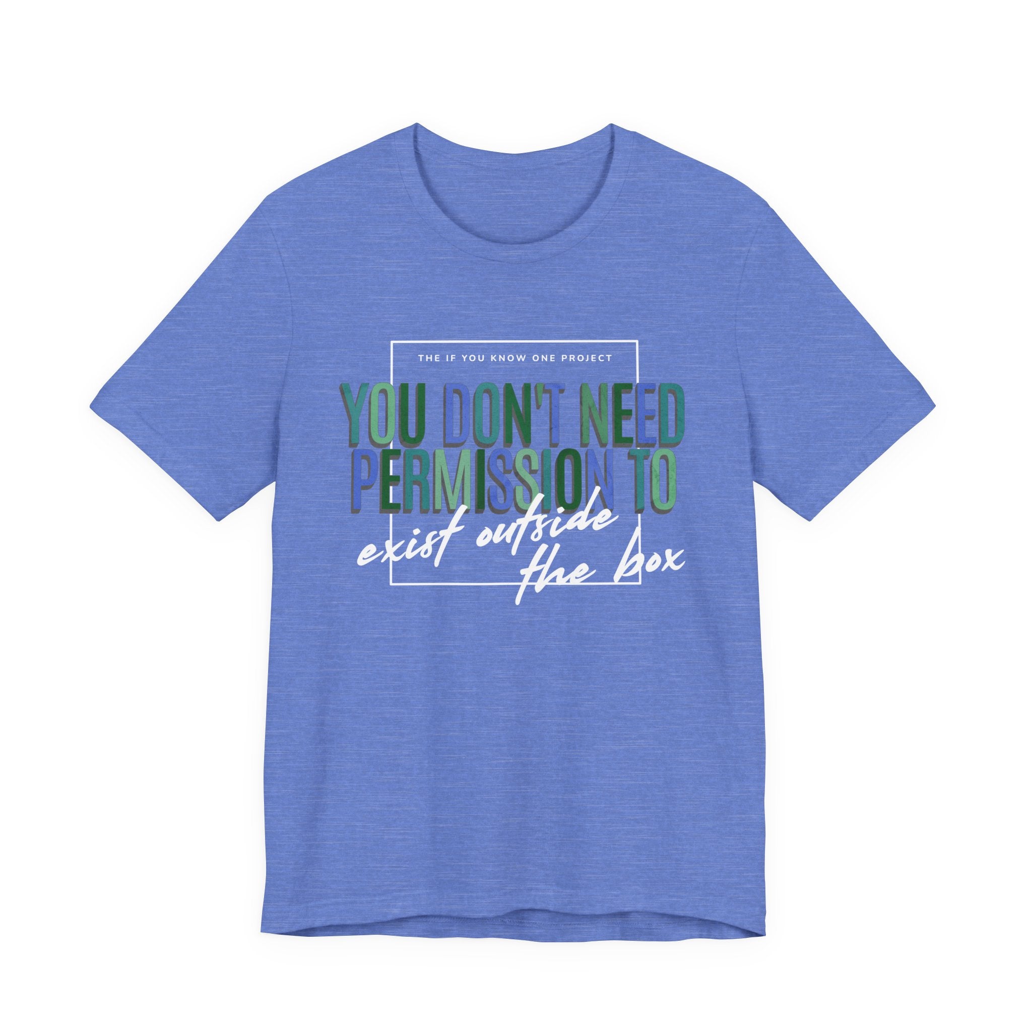 Exist Outside the Box Unisex Jersey Short Sleeve Tee
