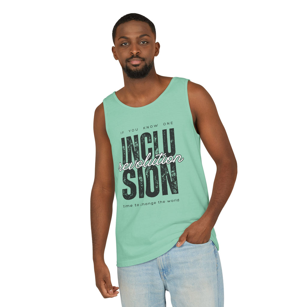 Inclusion Revolution Unisex Garment-Dyed Tank Top