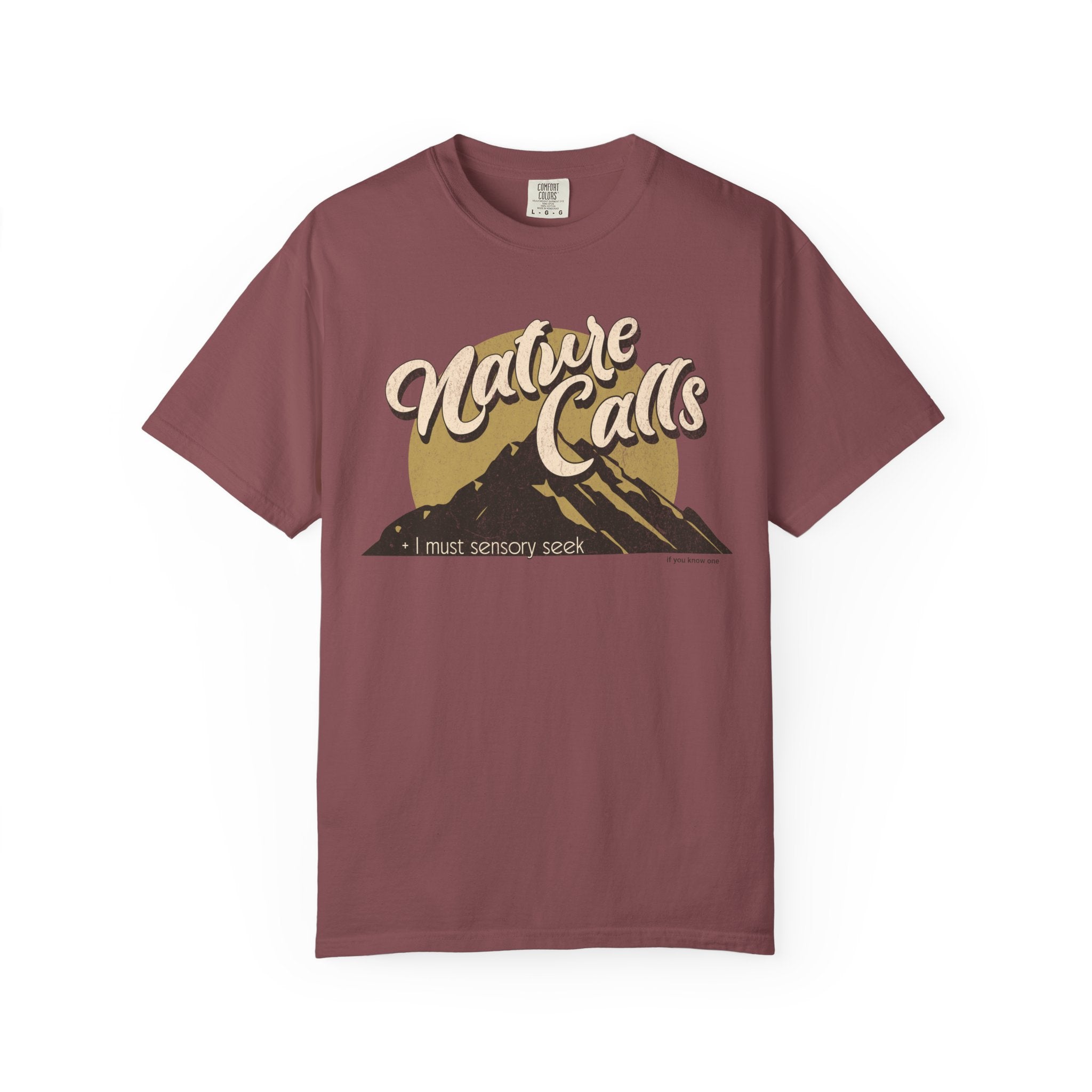 Nature Calls Unisex Garment-Dyed T-shirt