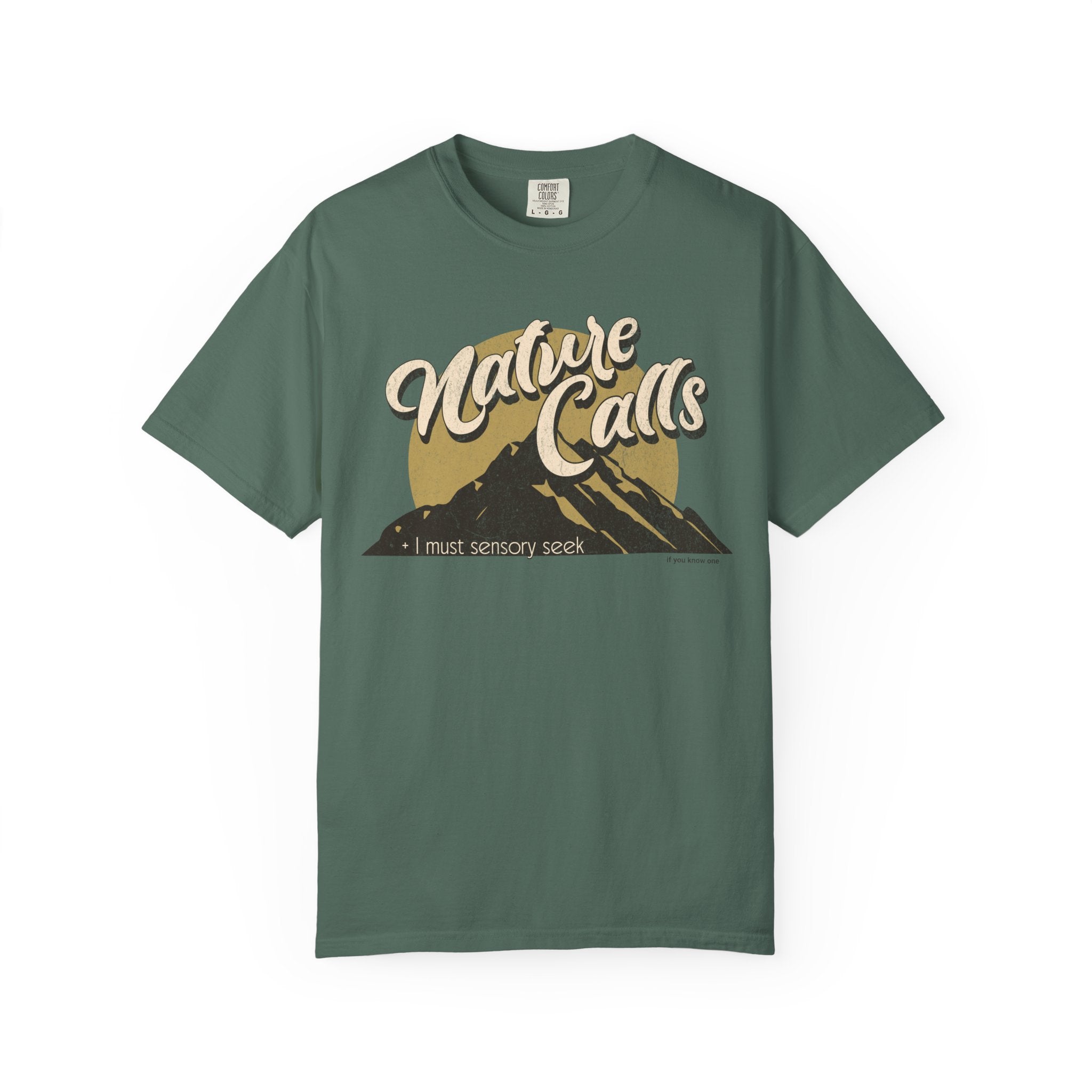 Nature Calls Unisex Garment-Dyed T-shirt