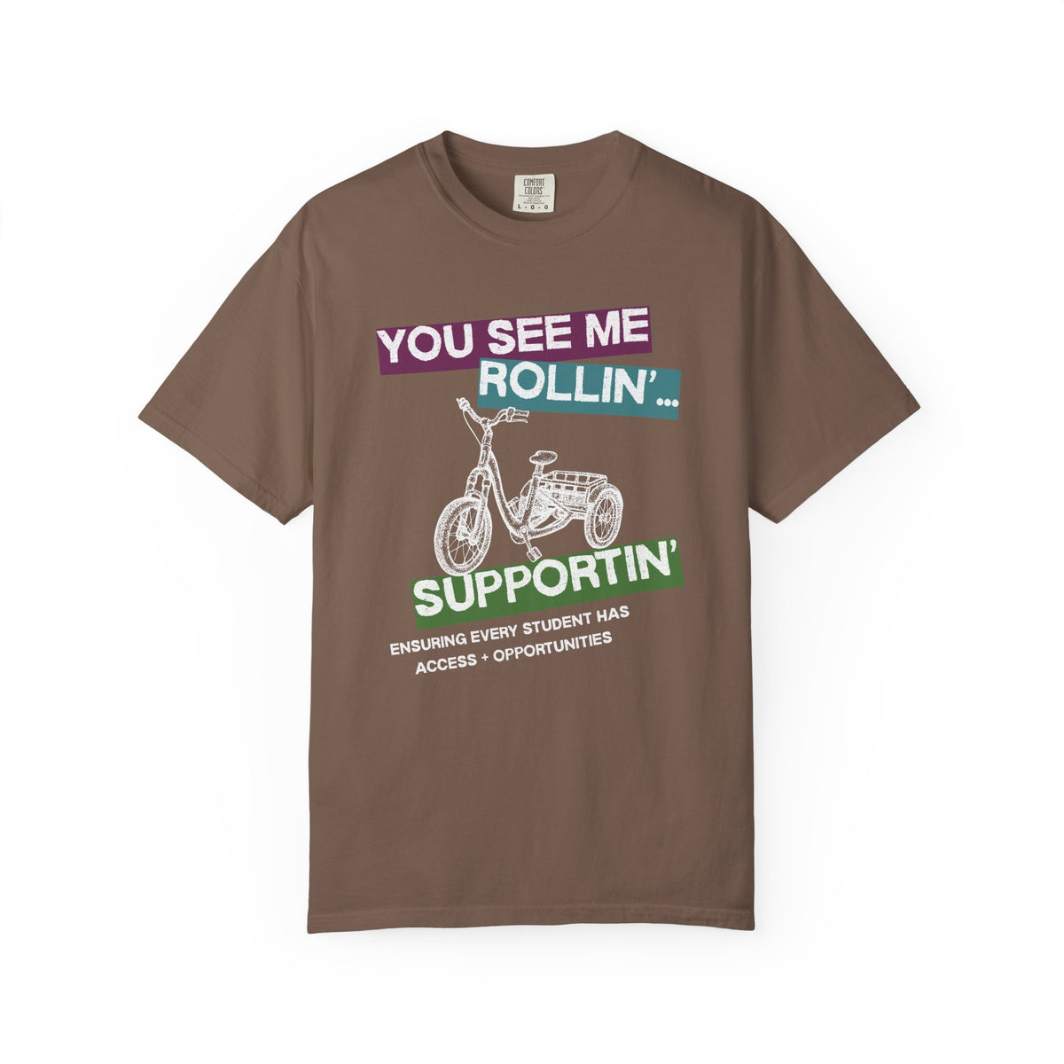 You See Me Rollin' Unisex Garment-Dyed T-shirt