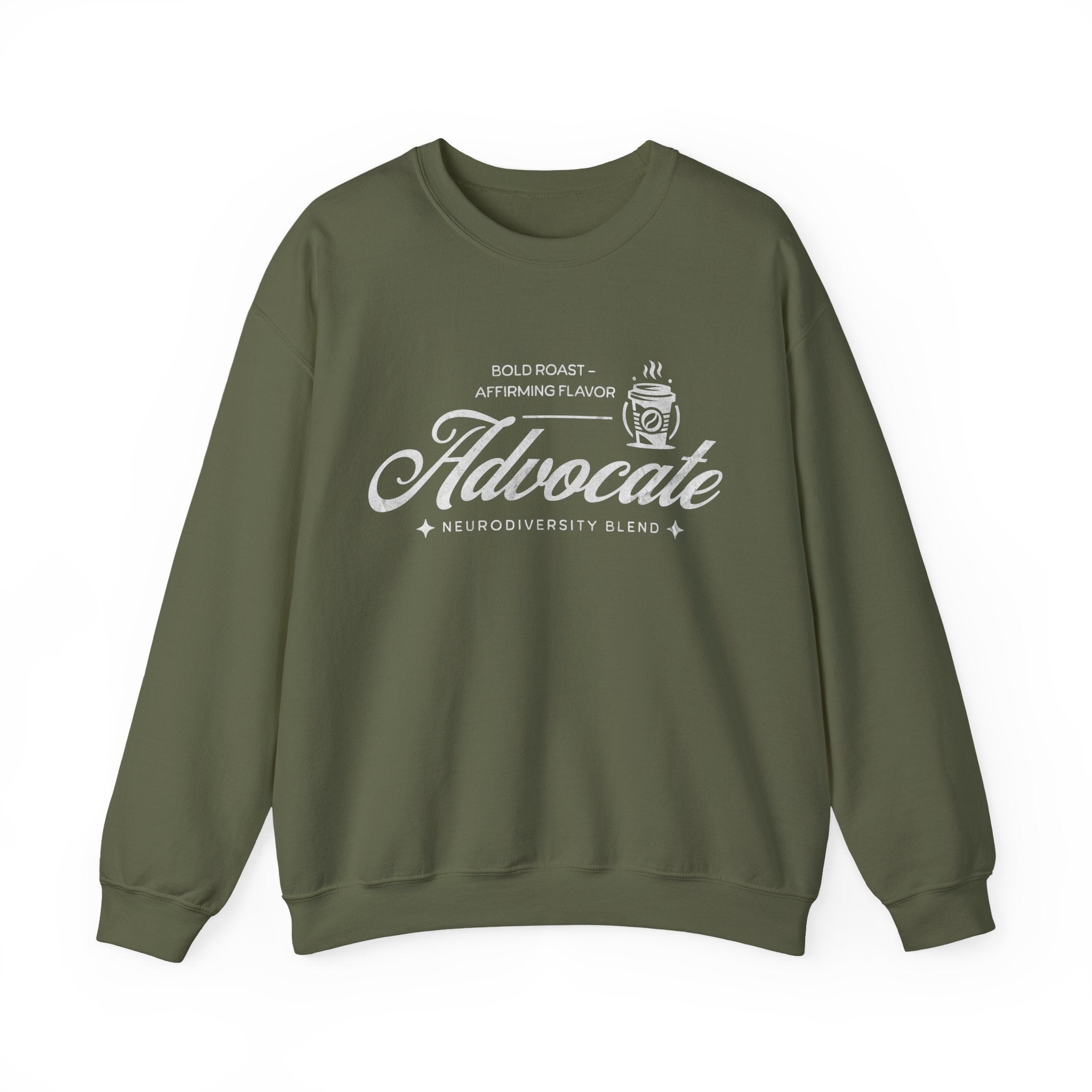 Advocate Coffee Blend Unisex Heavy Blend™ Crewneck Sweatshirt