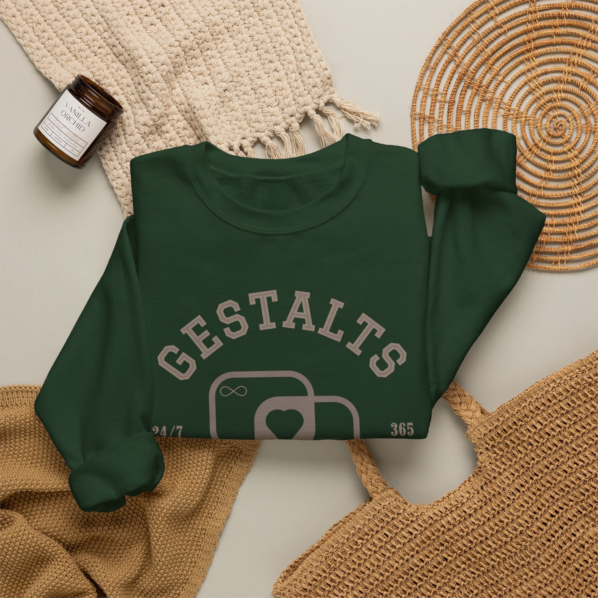 Gestalts Love Language Unisex Crewneck Sweatshirt