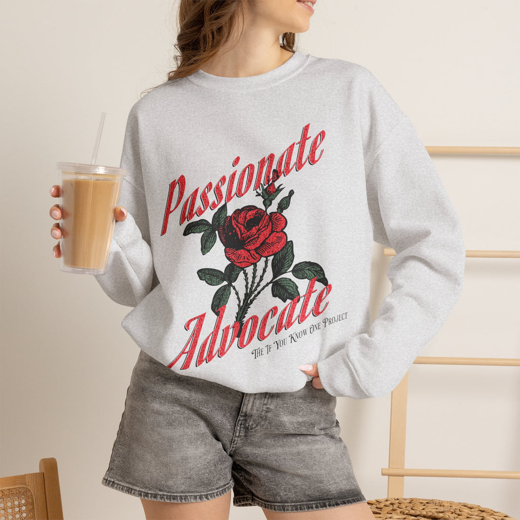Passionate Advocate Unisex Heavy Blend™ Crewneck Sweatshirt