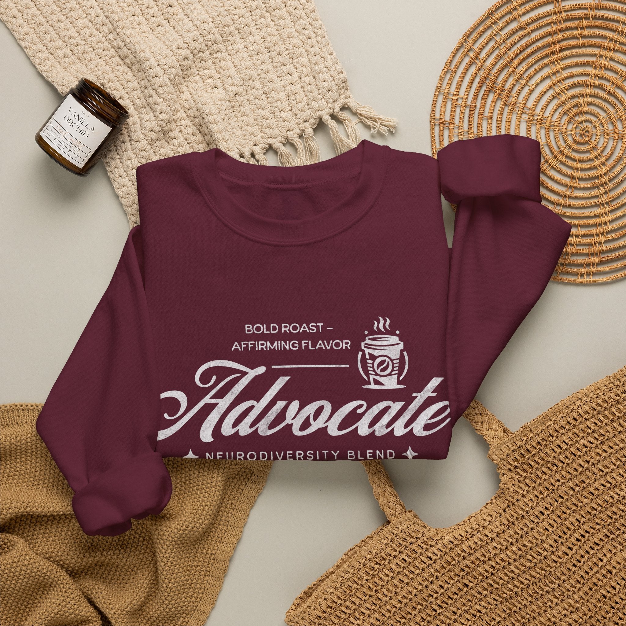Advocate Coffee Blend Unisex Heavy Blend™ Crewneck Sweatshirt