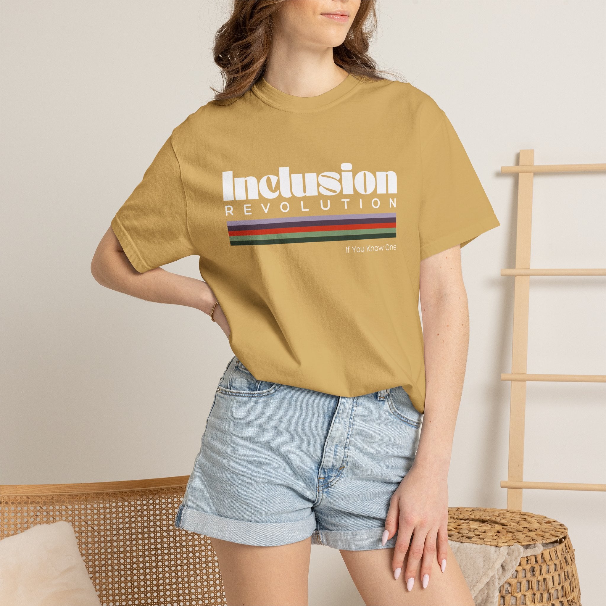 Inclusion Revolution Unisex Garment-Dyed T-shirt