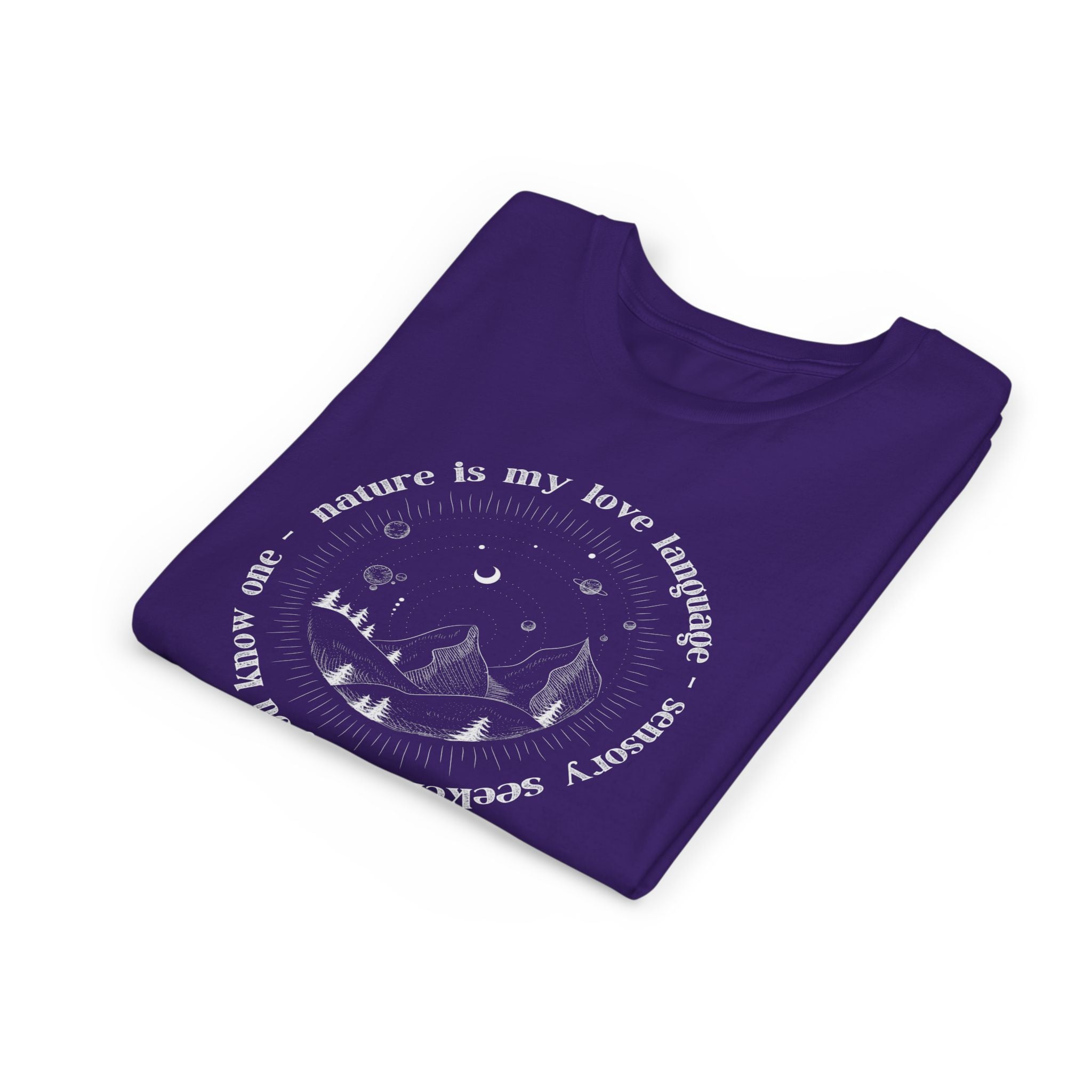 Nature Is My Love Language Youth Short Sleeve Tee