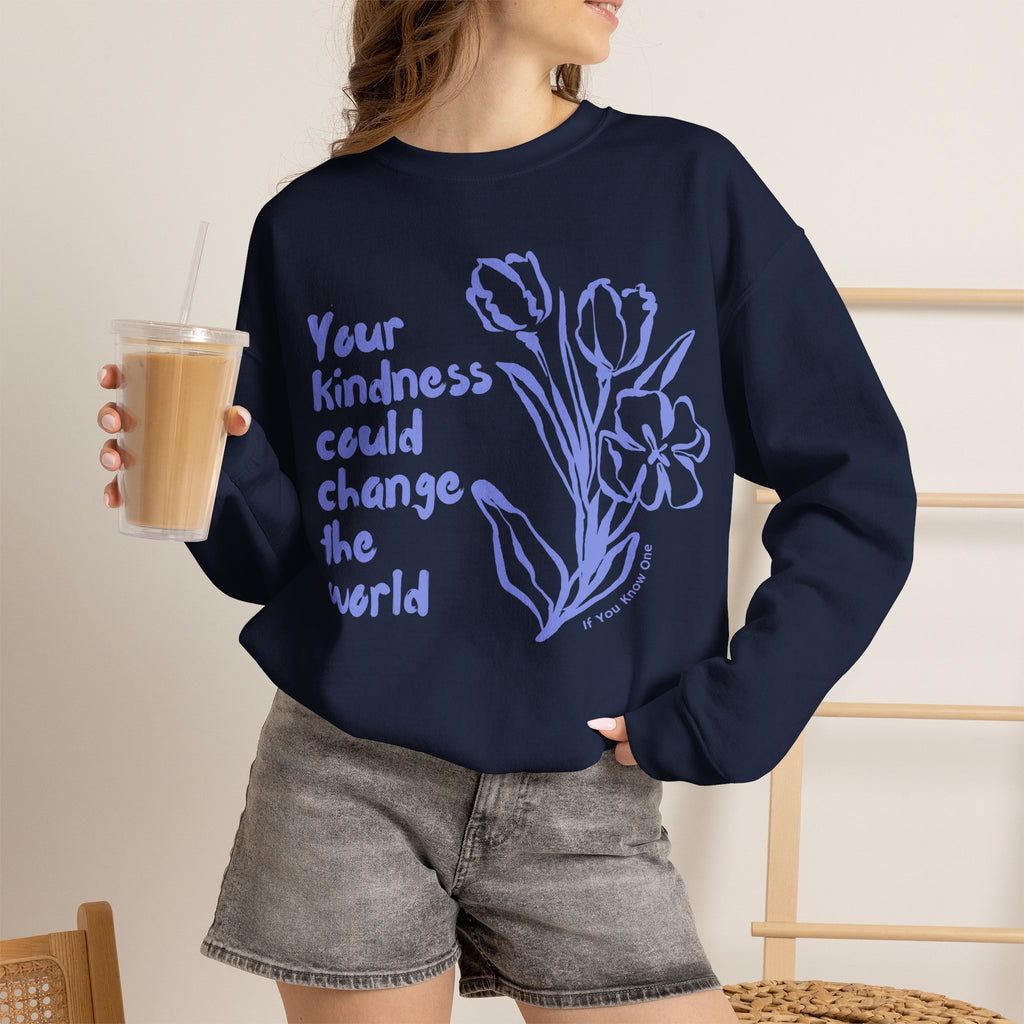 Your Kindness Could Change The World Unisex Heavy Blend™ Crewneck Sweatshirt
