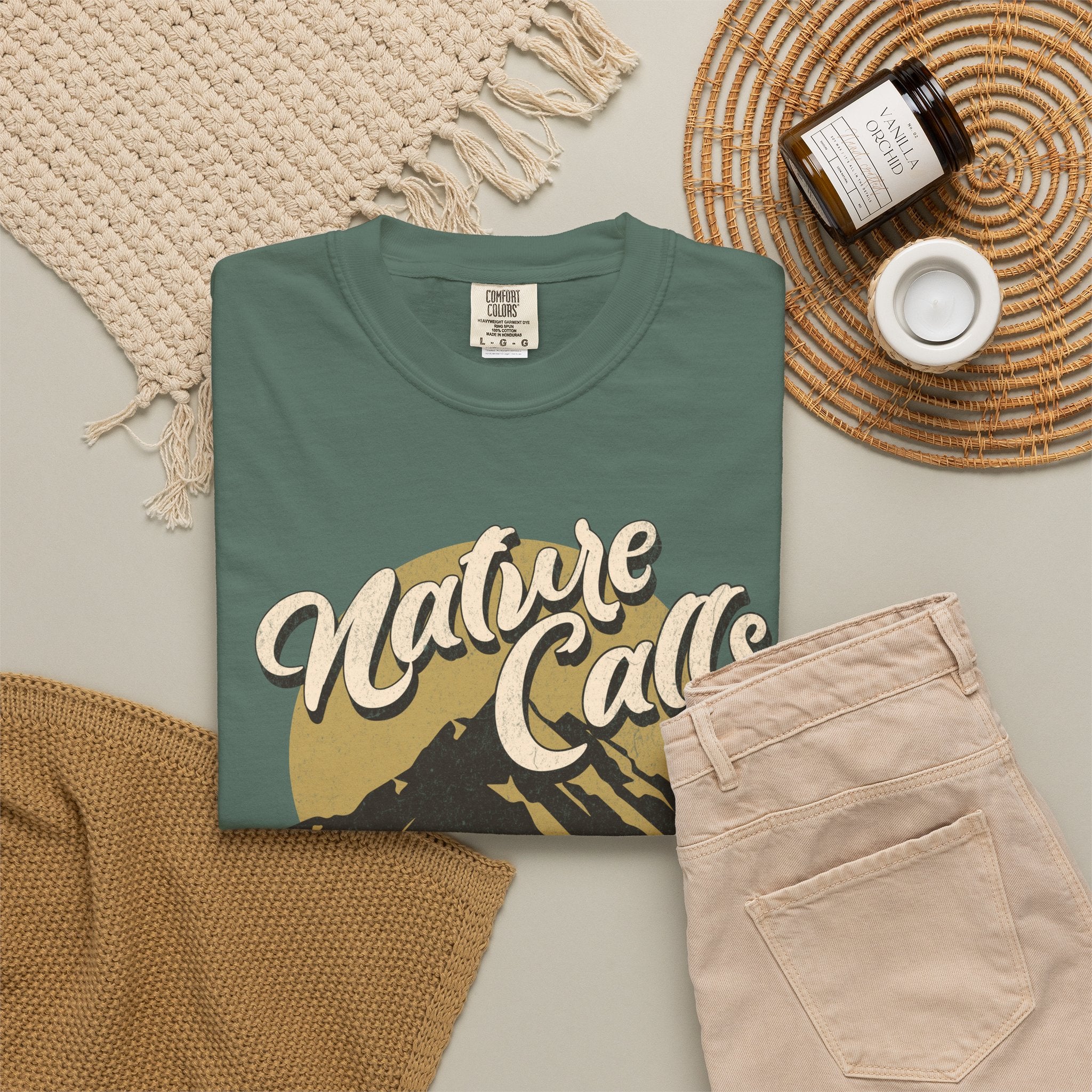 Nature Calls Unisex Garment-Dyed T-shirt