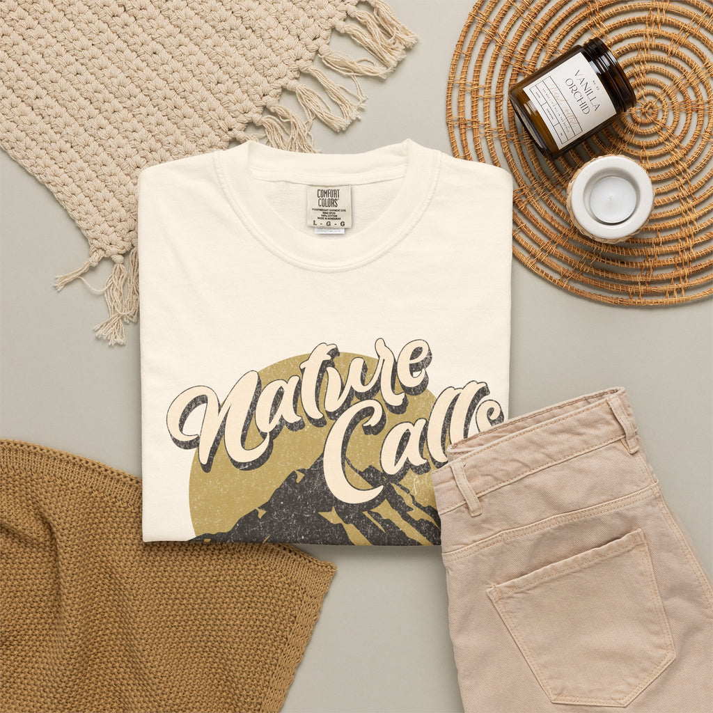 Nature Calls Unisex Garment-Dyed T-shirt
