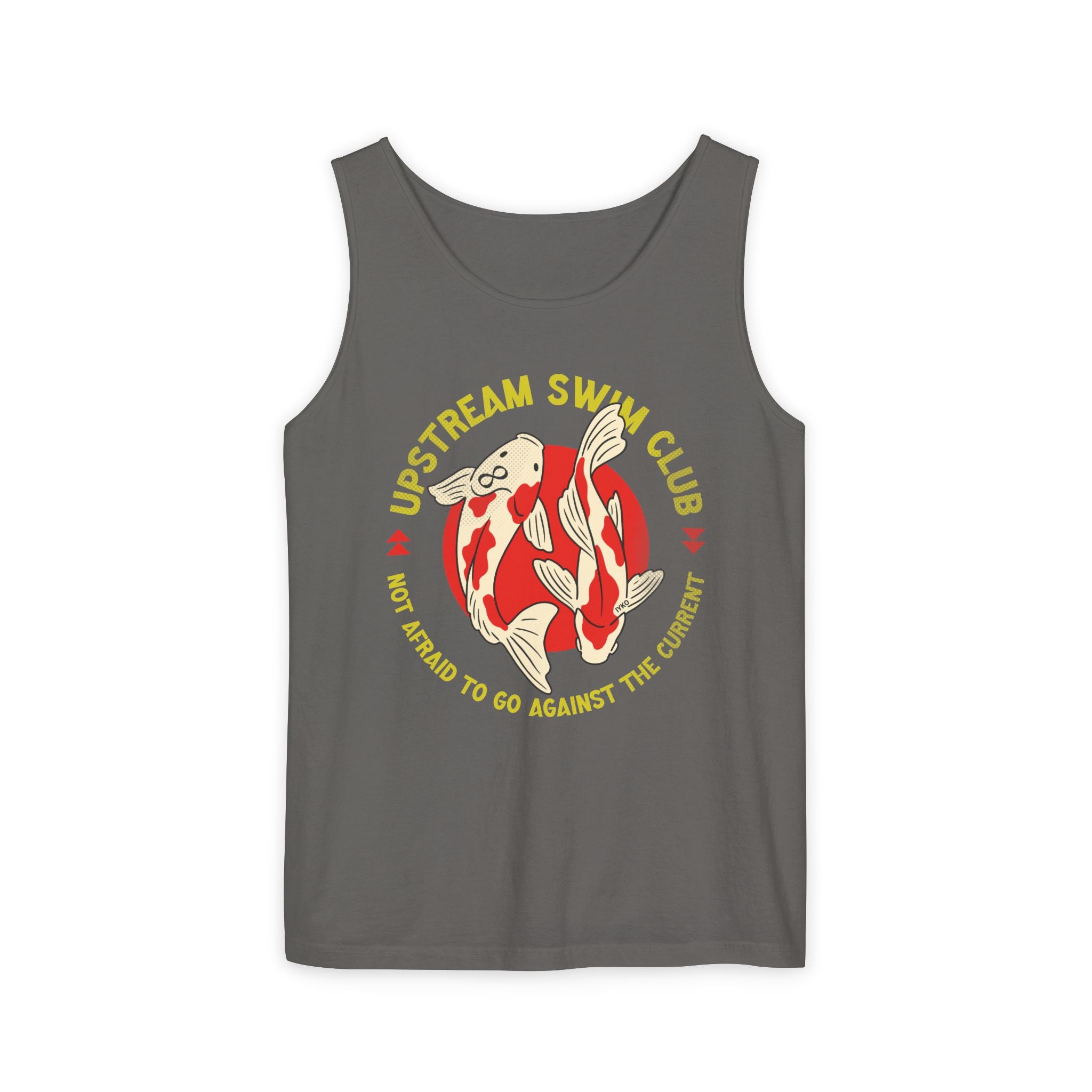 Upstream Swim Club Unisex Garment-Dyed Tank Top