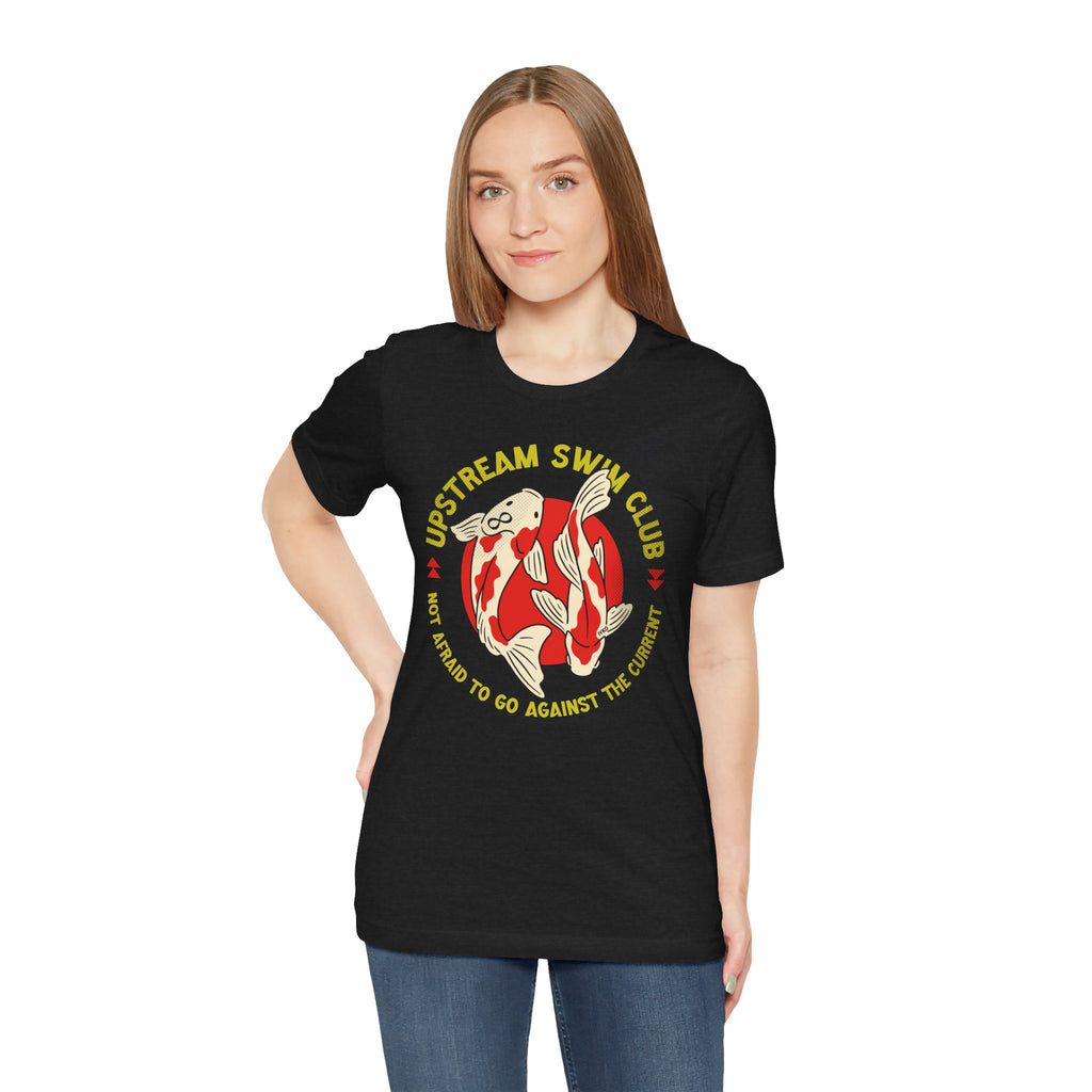 Upstream Swim Club Unisex Jersey Short Sleeve Tee