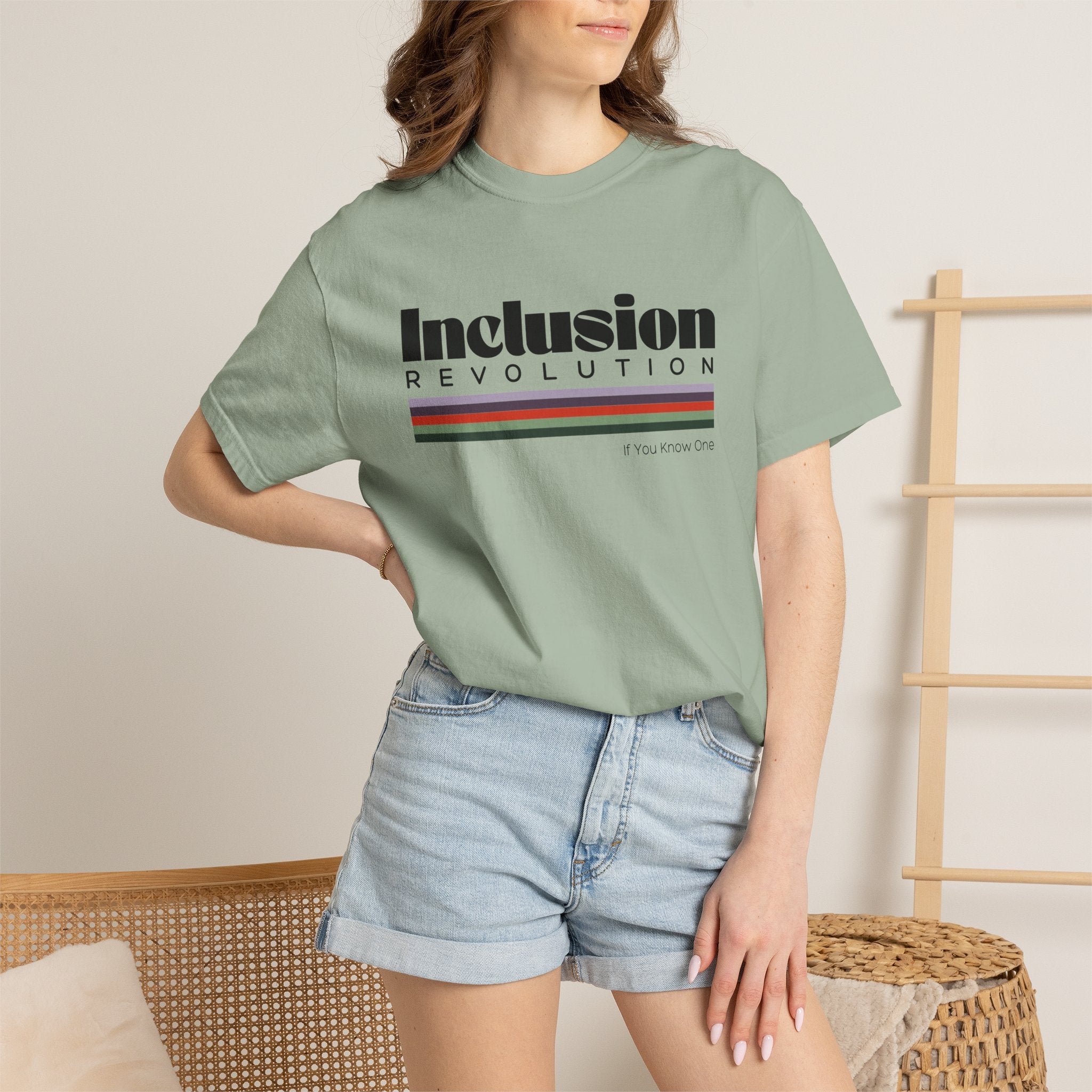 Inclusion Revolution Unisex Garment-Dyed T-shirt