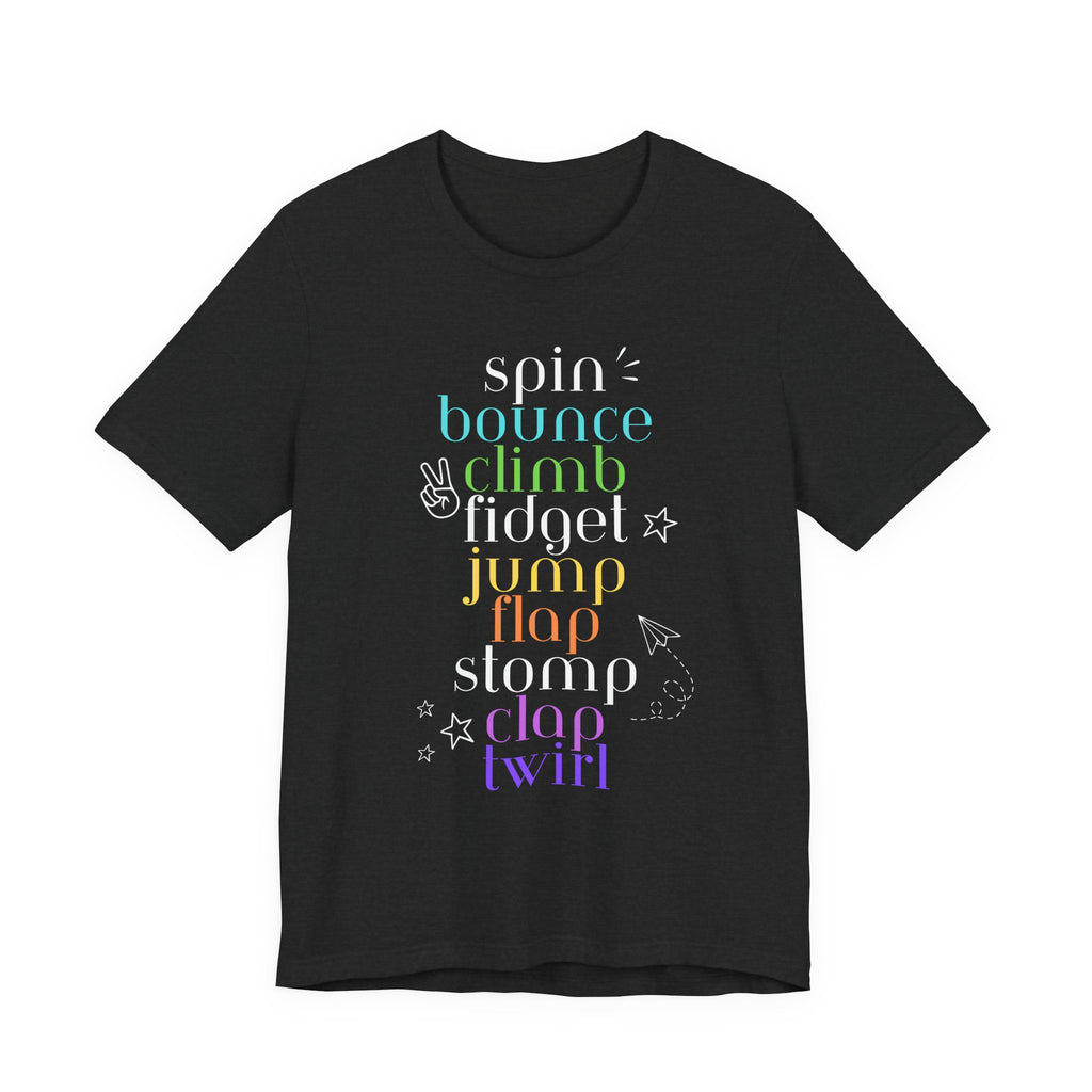 Sensory Seeking Unisex Jersey Short Sleeve Tee