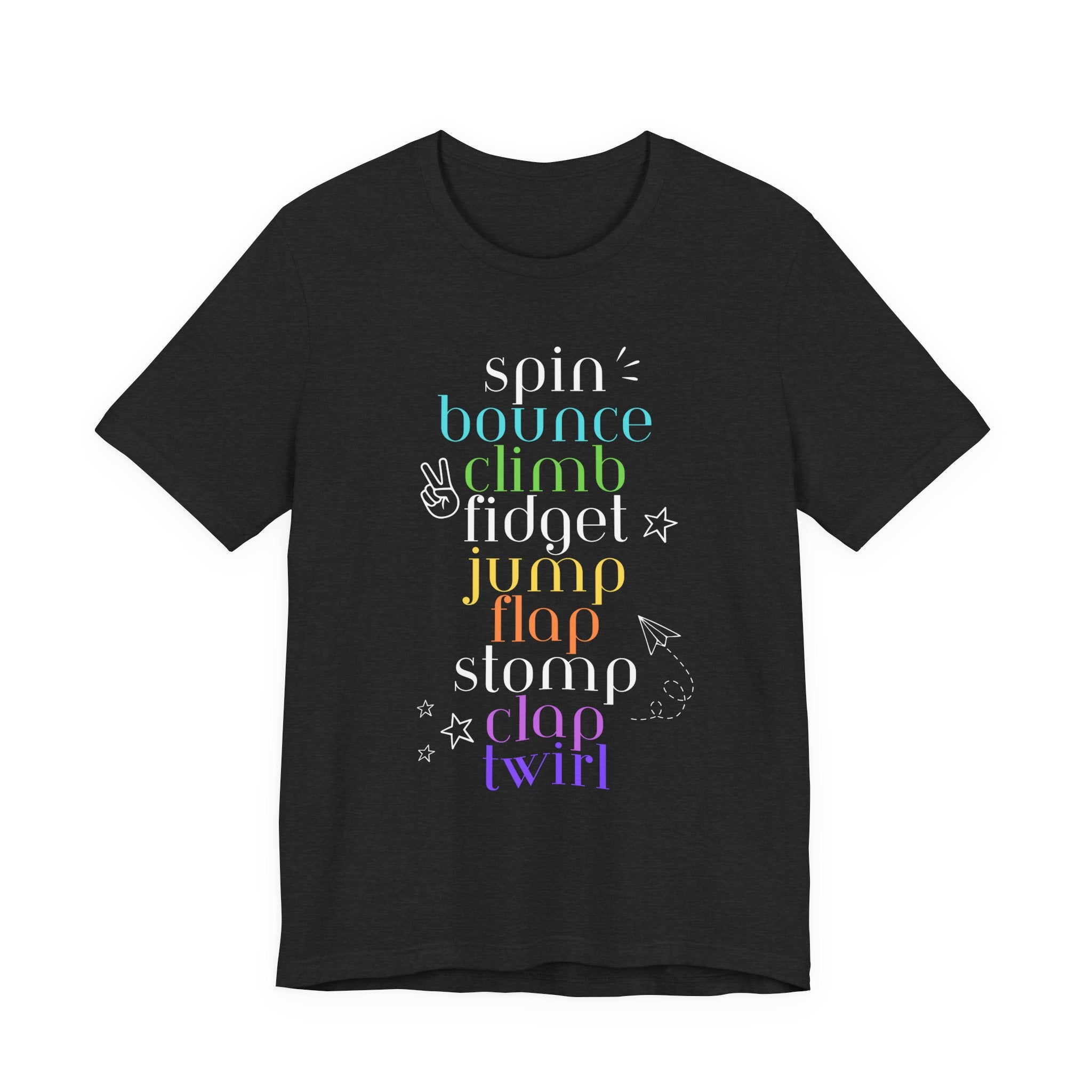 Sensory Seeking Unisex Jersey Short Sleeve Tee