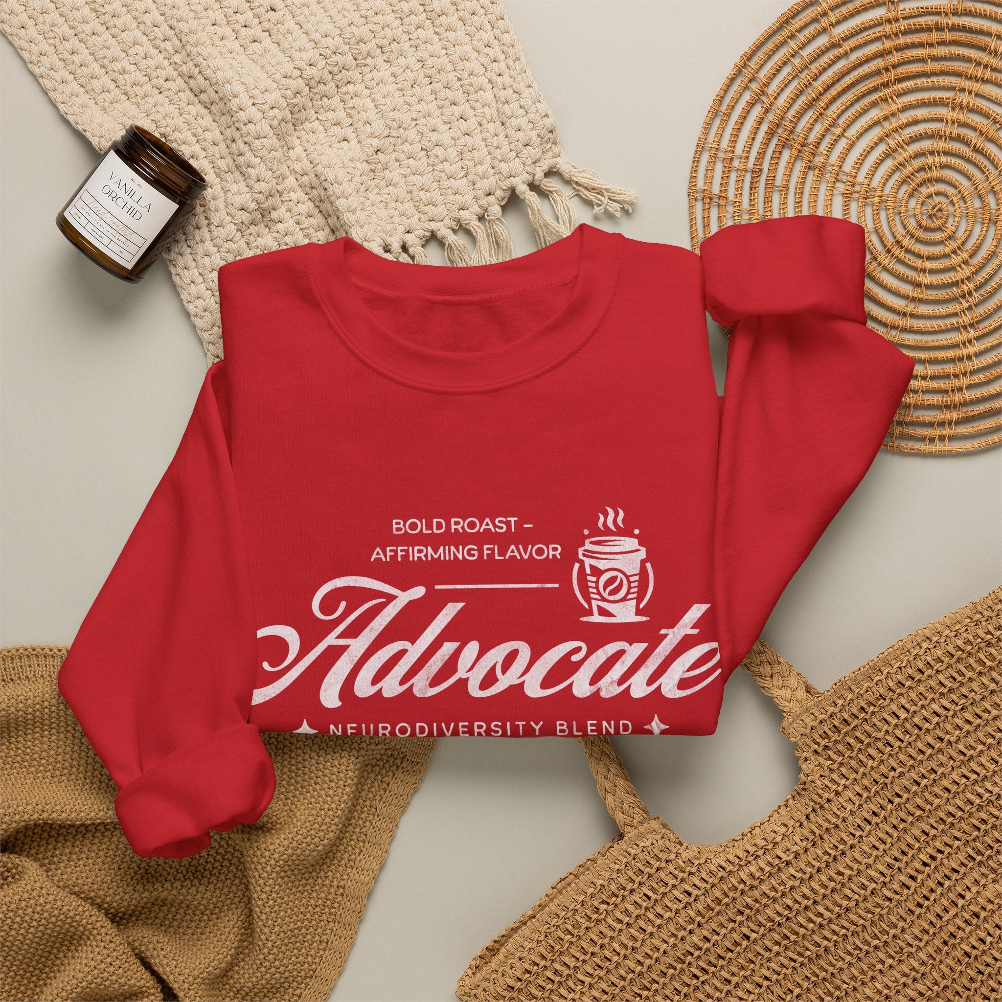 Advocate Coffee Blend Unisex Heavy Blend™ Crewneck Sweatshirt