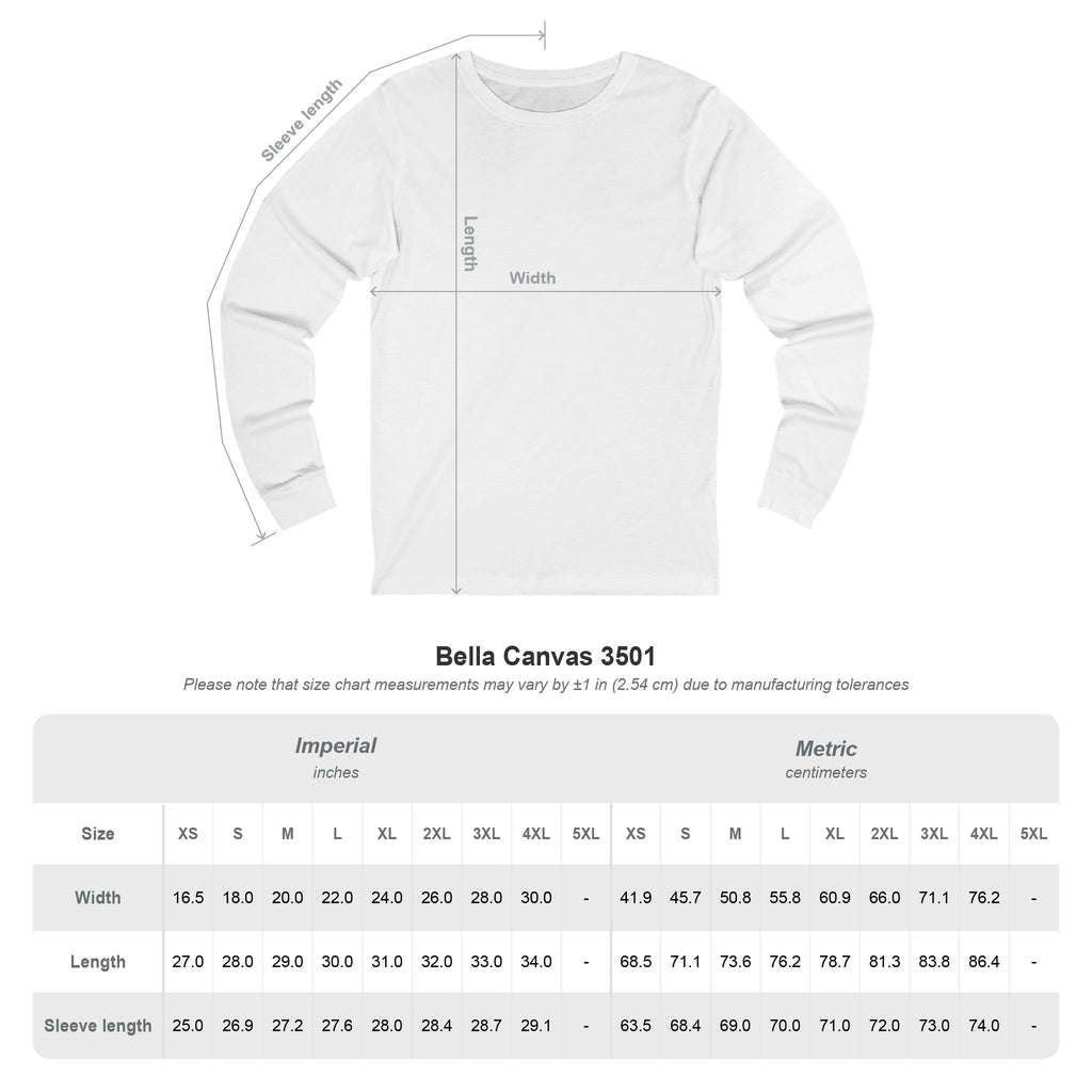 Keep Going Unisex Jersey Long Sleeve Tee
