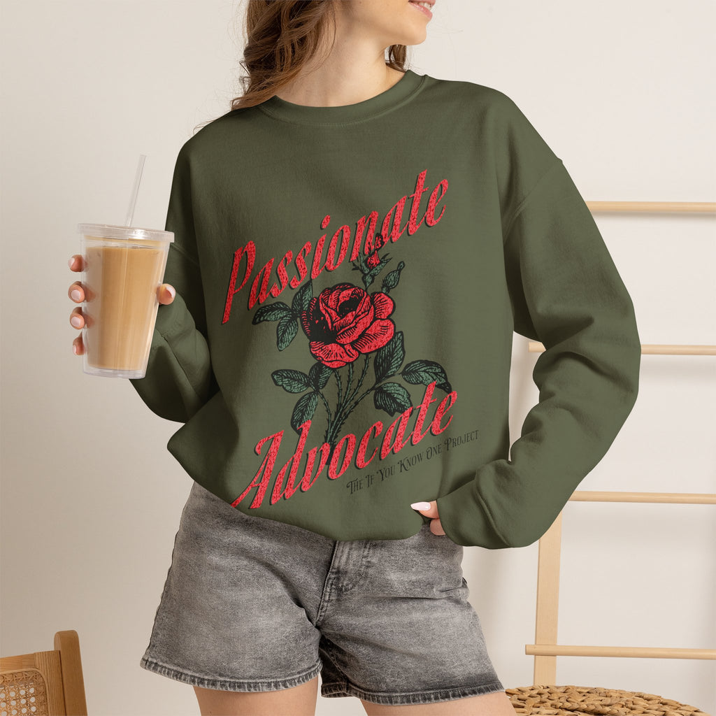 Passionate Advocate Unisex Heavy Blend™ Crewneck Sweatshirt