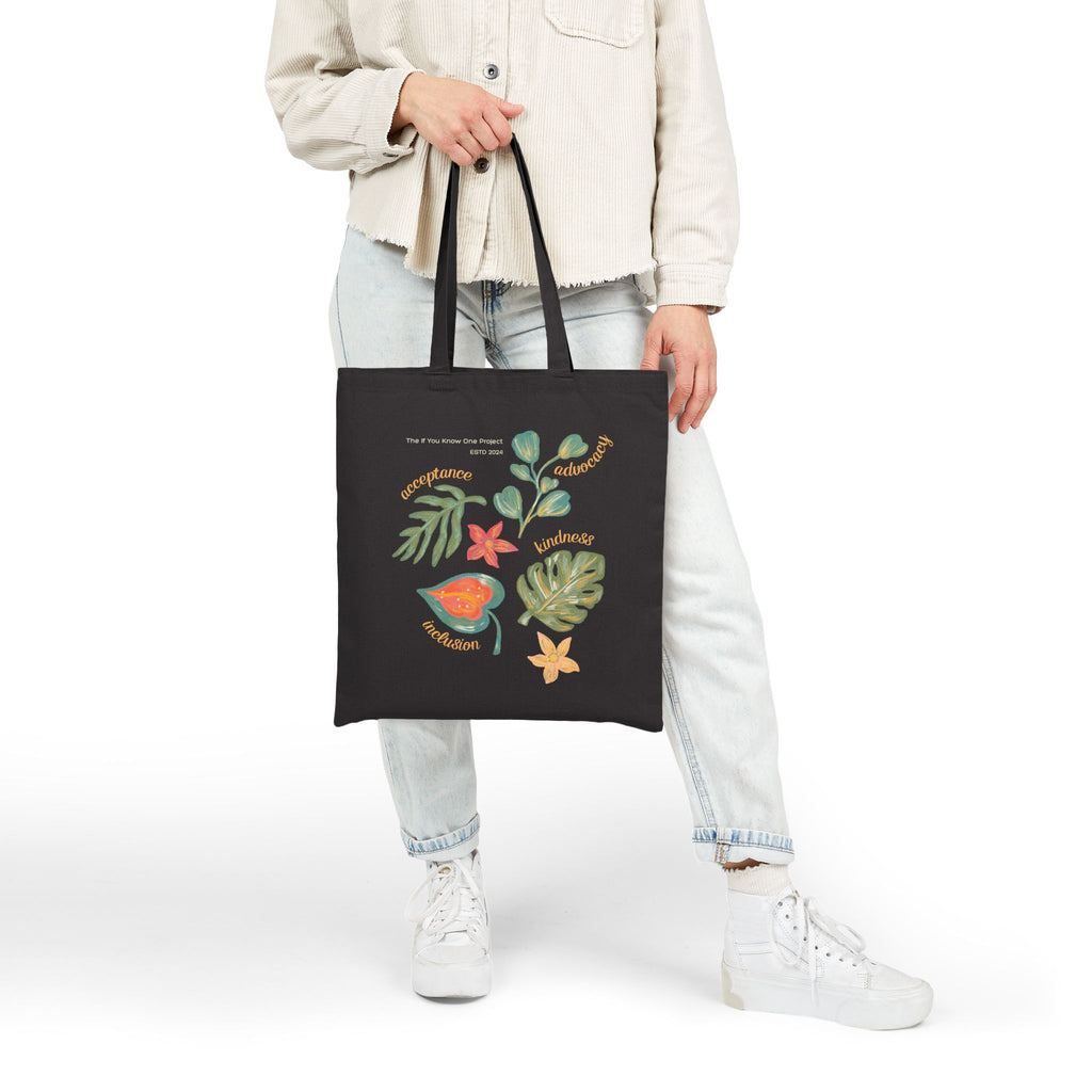 Neuroaffirming Vibes Cotton Canvas Tote Bag