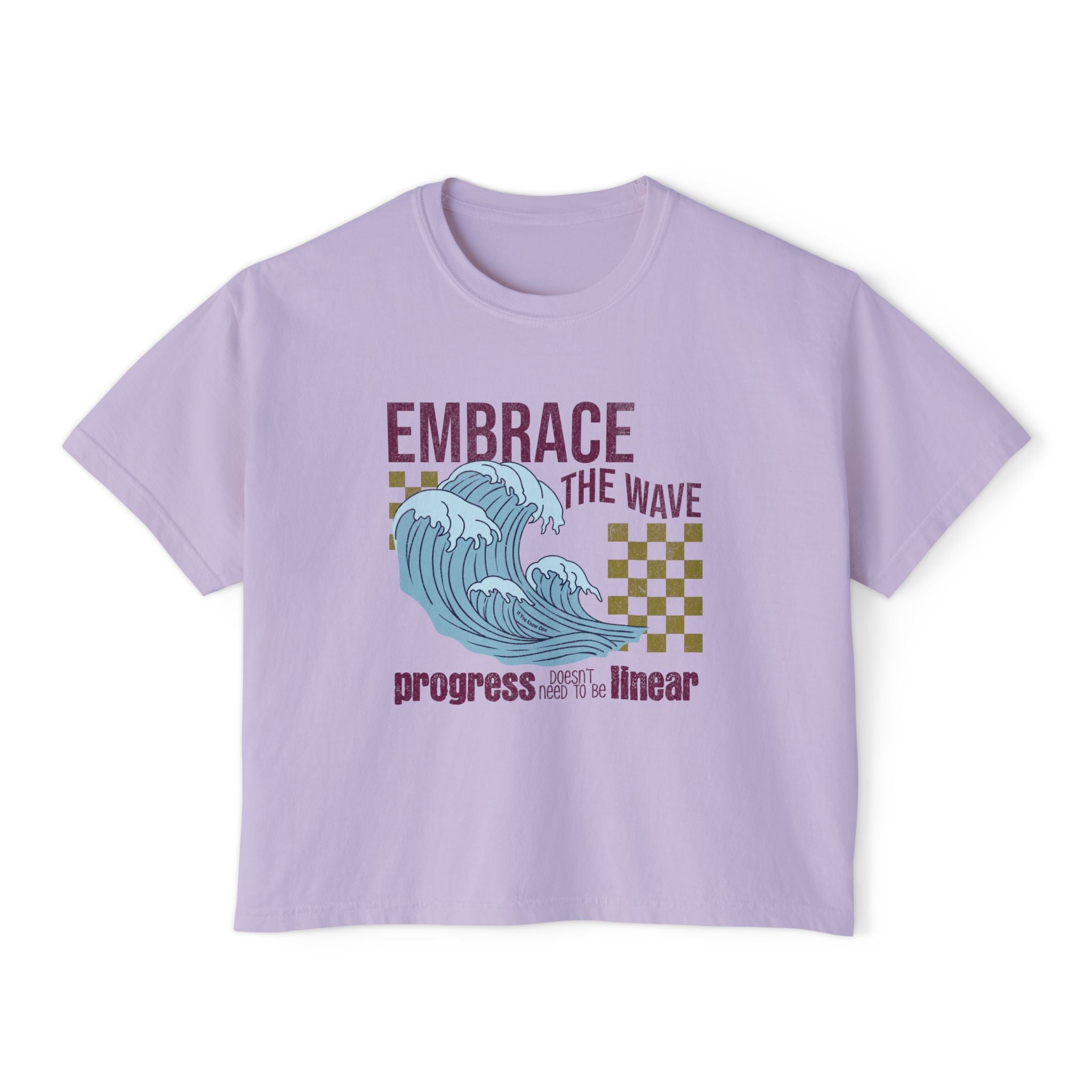 Boxy Embrace The Wave Comfort Colors