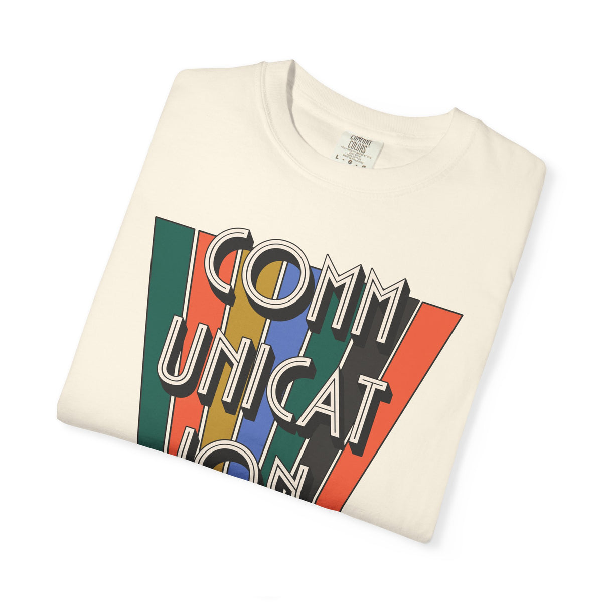 Communication For All Unisex Garment-Dyed T-shirt