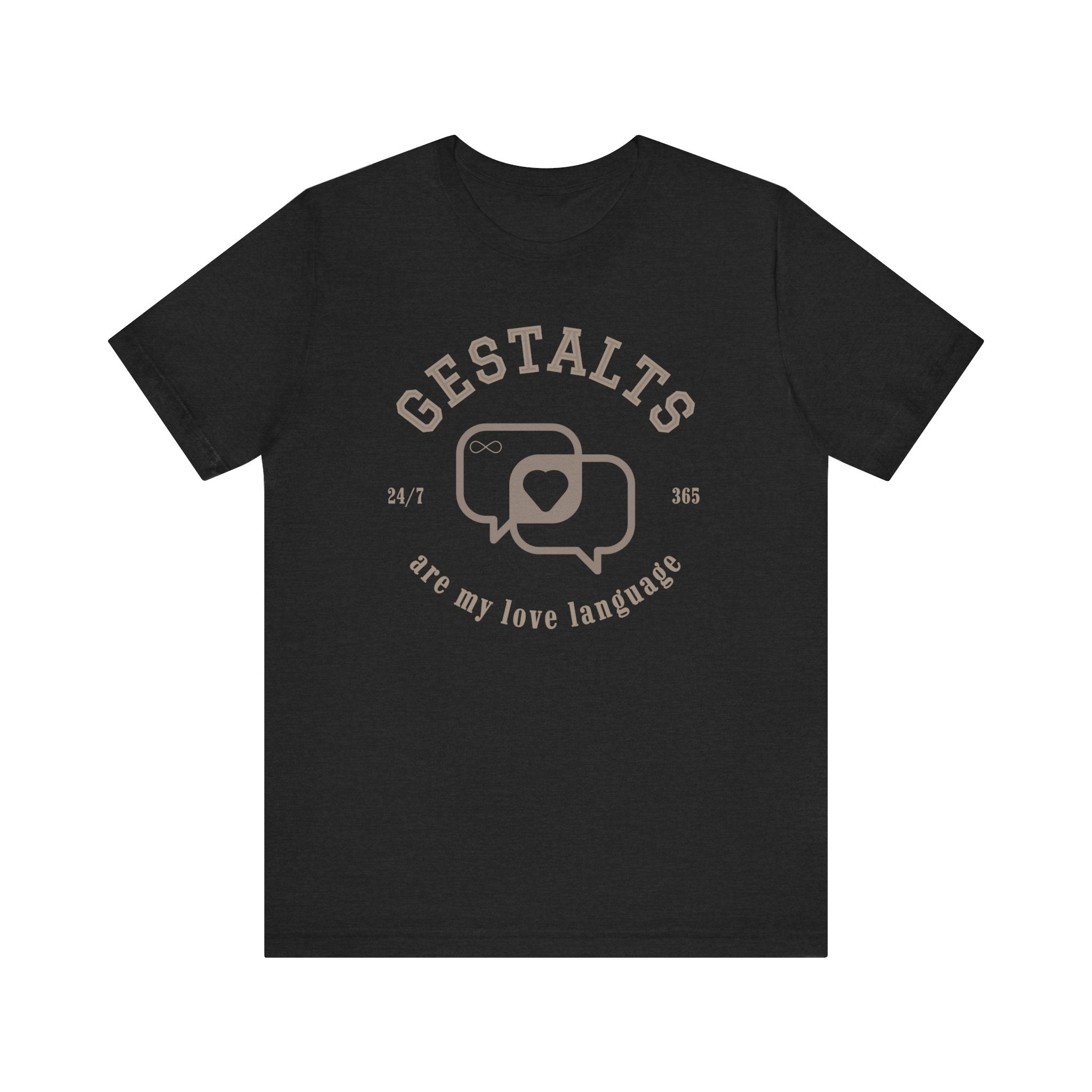 Gestalts Love Language Unisex Jersey Short Sleeve Tee
