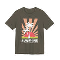 Sunshine and Inclusive Vibes Unisex Jersey Short Sleeve Tee