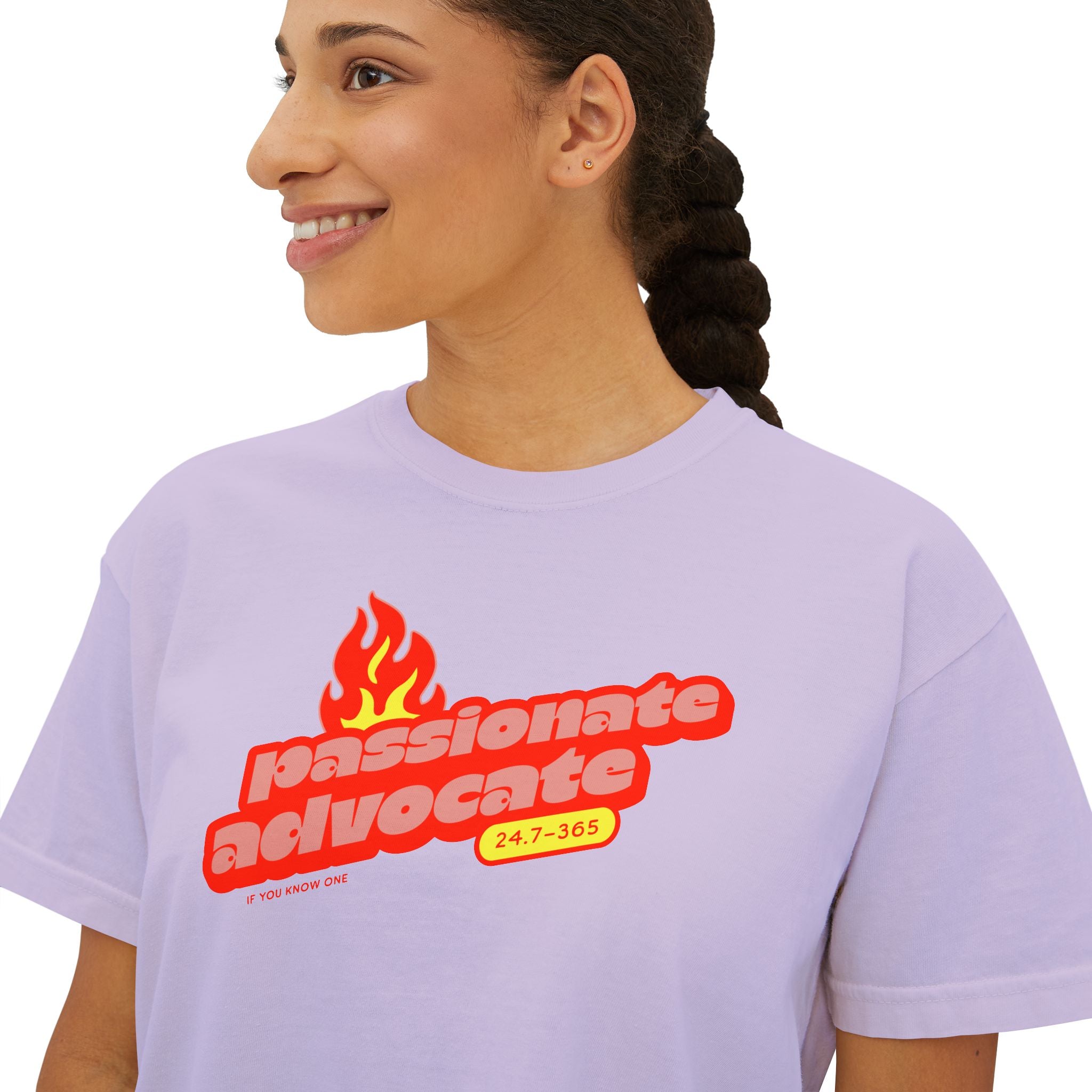 Boxy Passionate Advocate Comfort Colors