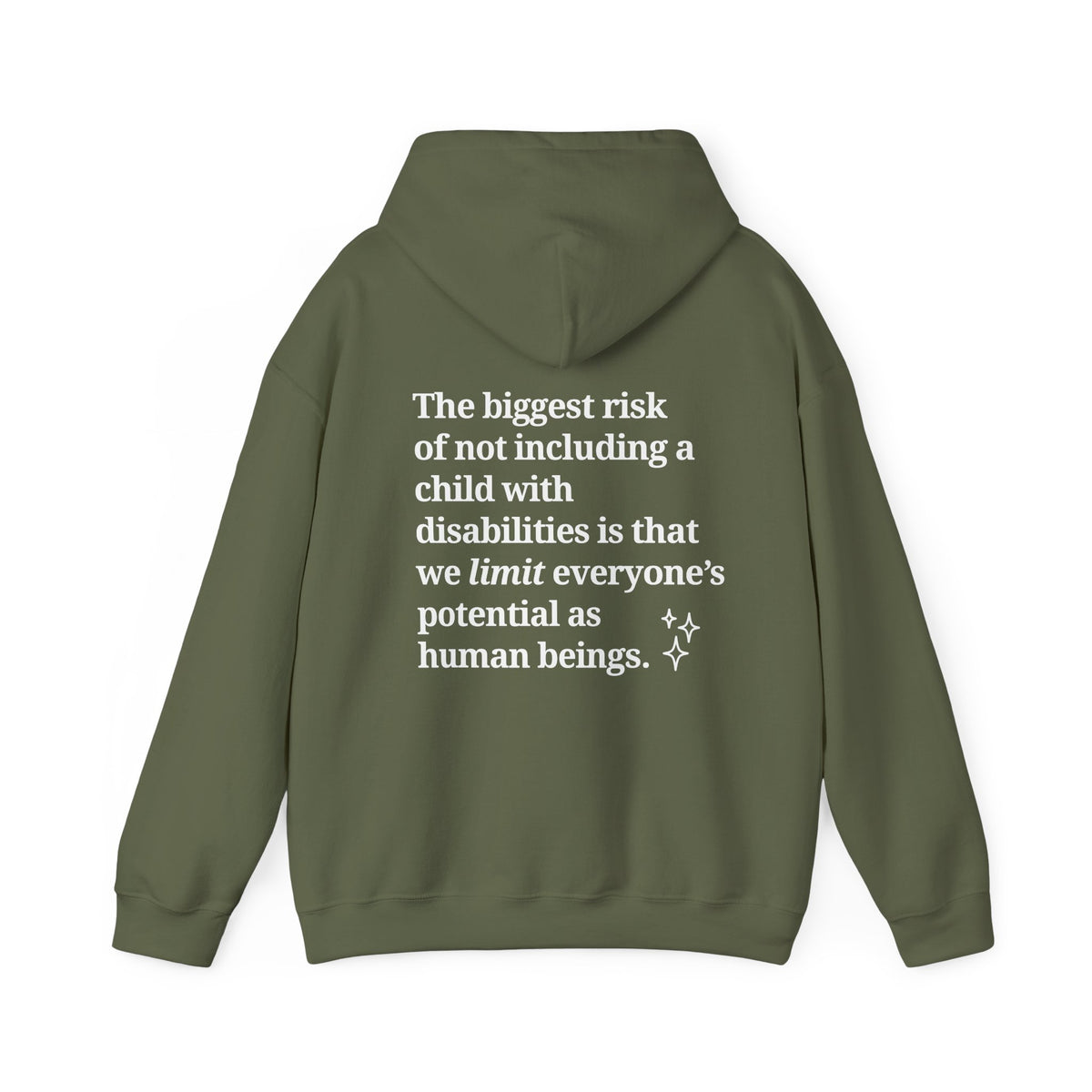 The Biggest Risk Unisex Heavy Blend™ Hooded Sweatshirt