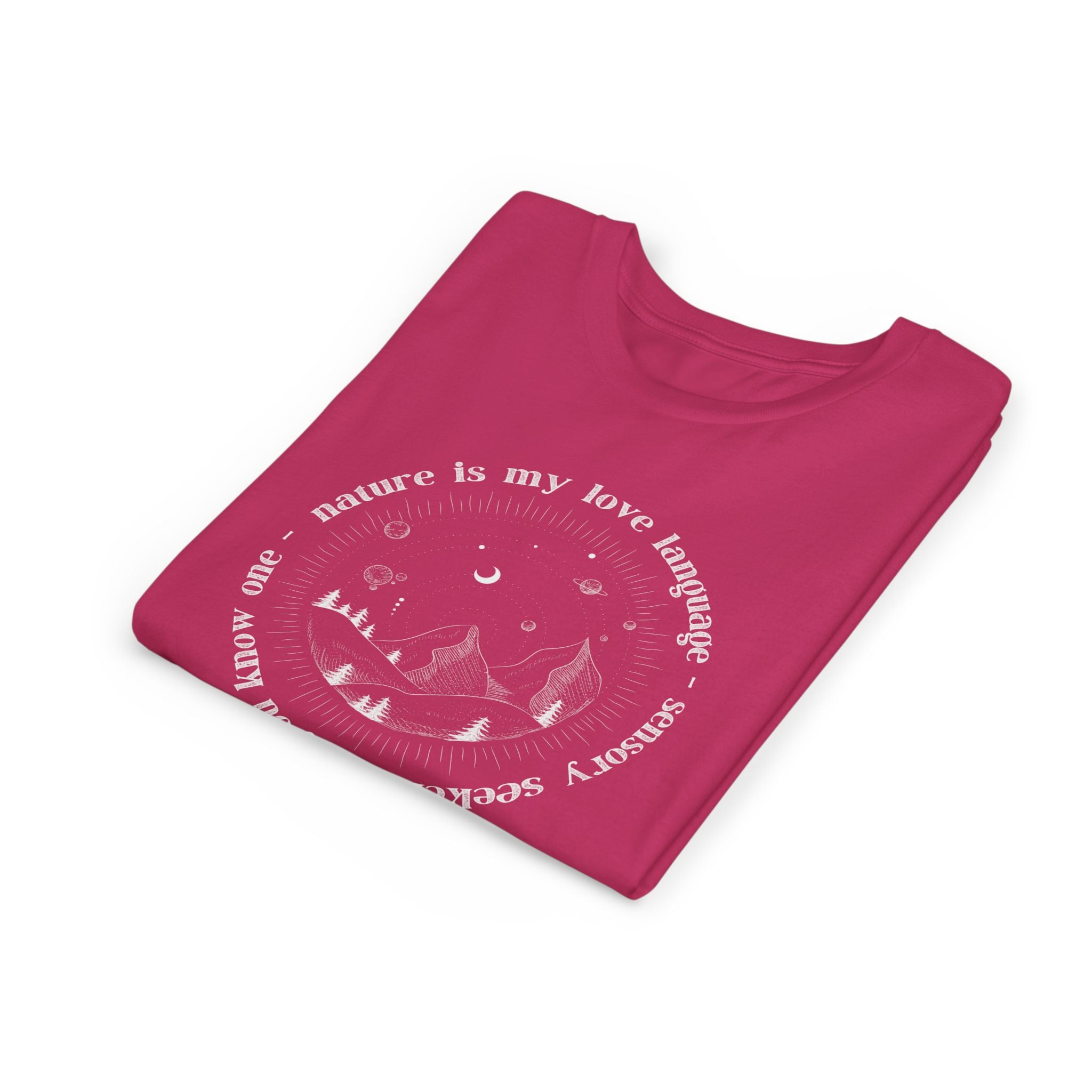 Nature Is My Love Language Youth Short Sleeve Tee