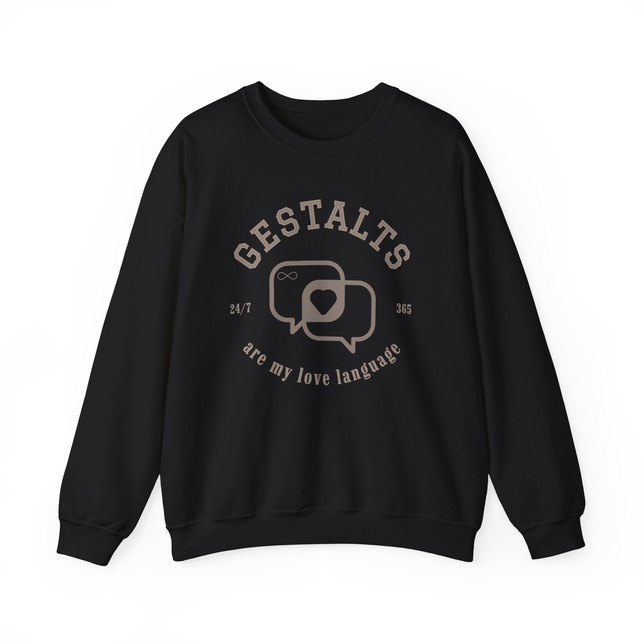 Gestalts Love Language Unisex Crewneck Sweatshirt