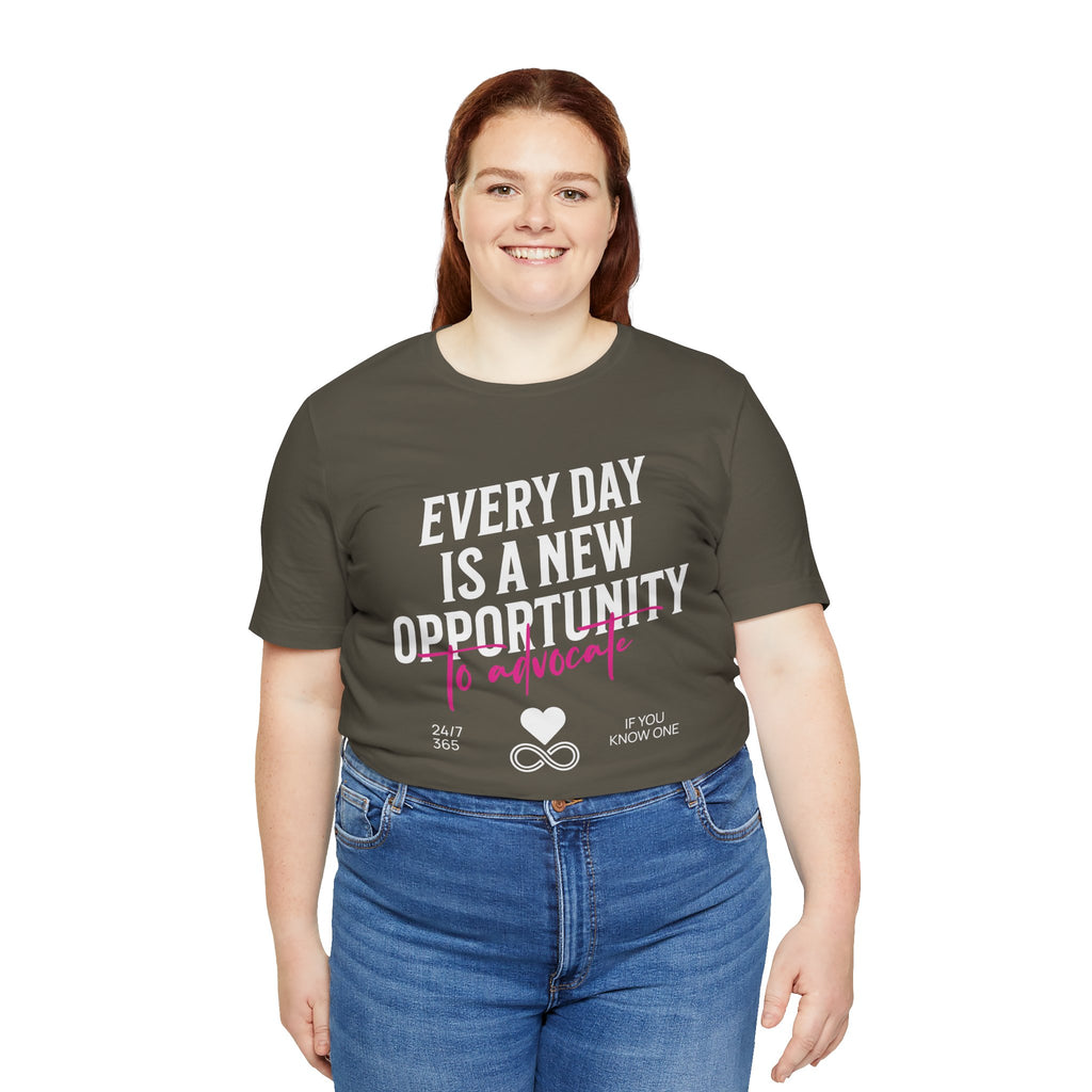 Everyday Advocate Unisex Jersey Short Sleeve Tee