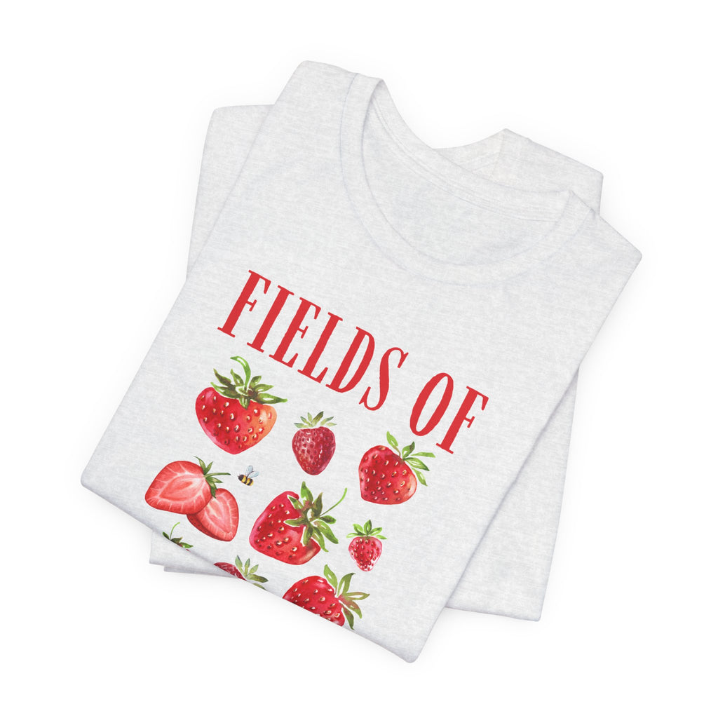 Fields of Inclusion Strawberry Unisex Jersey Short Sleeve Tee