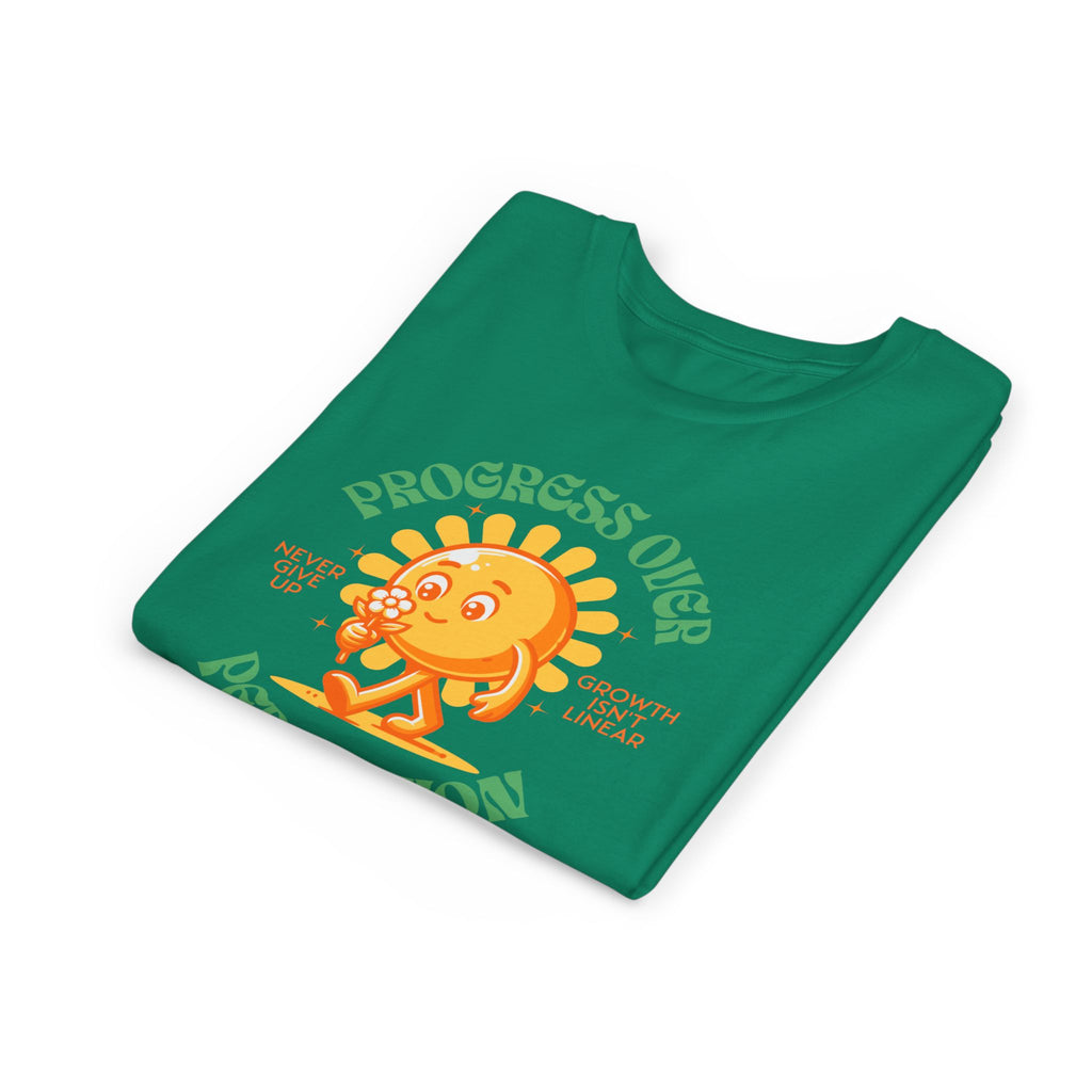 Progress Over Perfection Youth Short Sleeve Tee