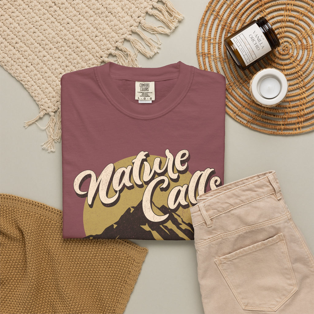 Nature Calls Unisex Garment-Dyed T-shirt