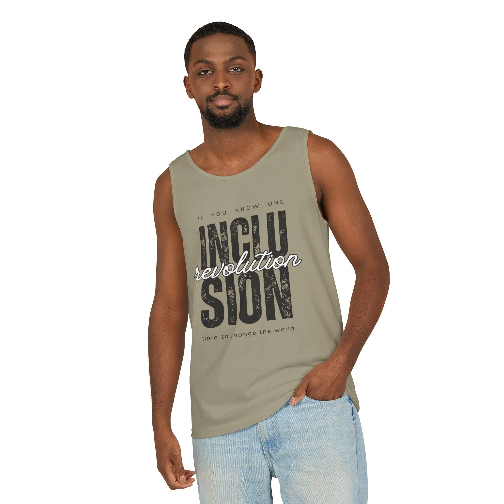 Inclusion Revolution Unisex Garment-Dyed Tank Top