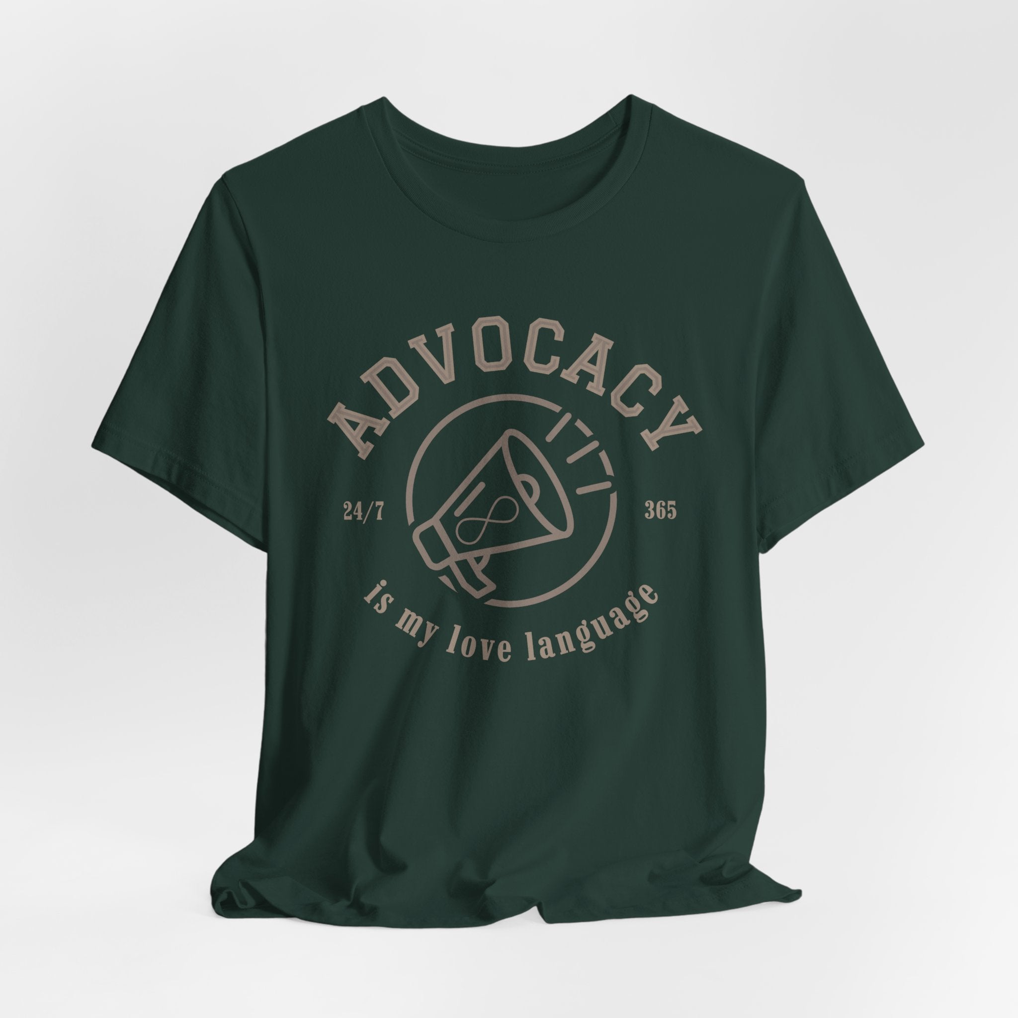 Advocacy Love Language Unisex Jersey Short Sleeve Tee