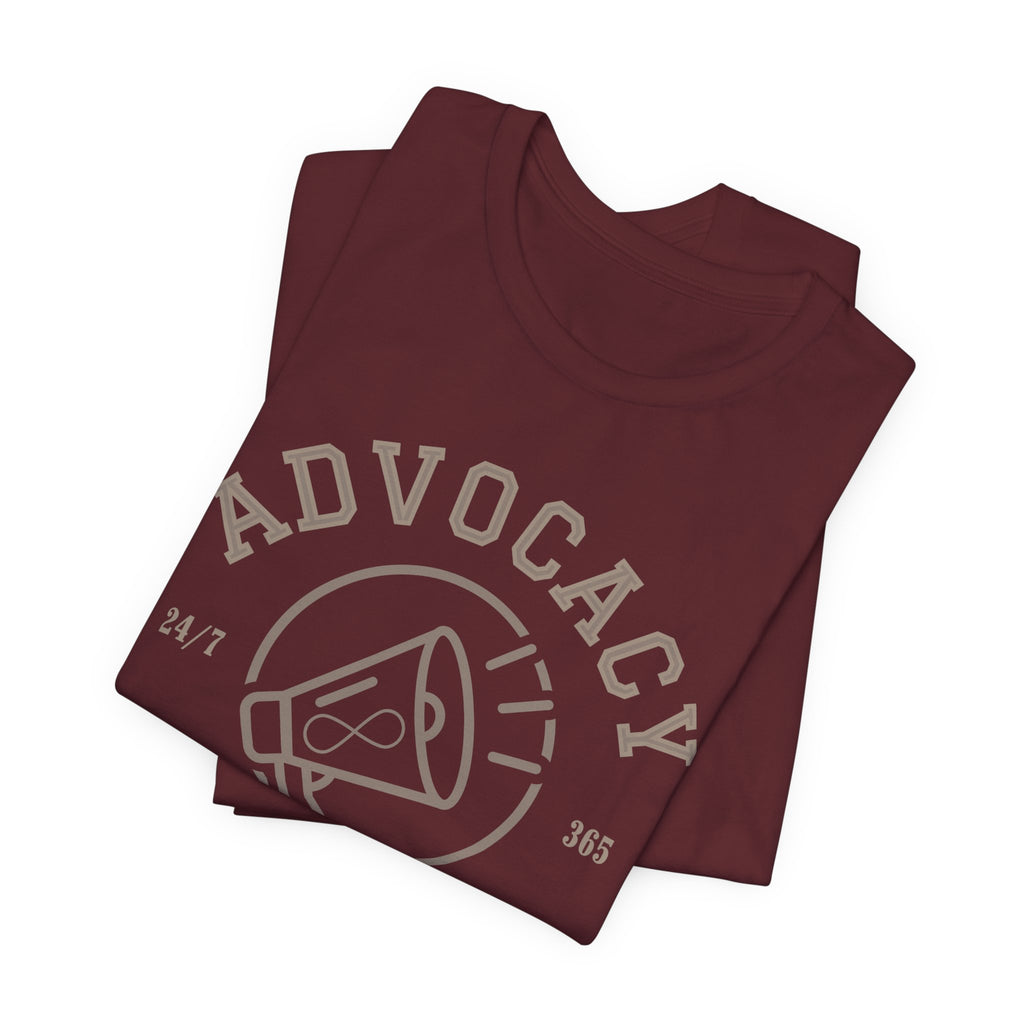 Advocacy Love Language Unisex Jersey Short Sleeve Tee