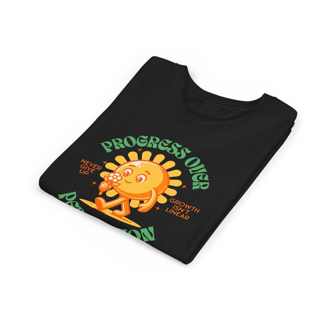 Progress Over Perfection Youth Short Sleeve Tee
