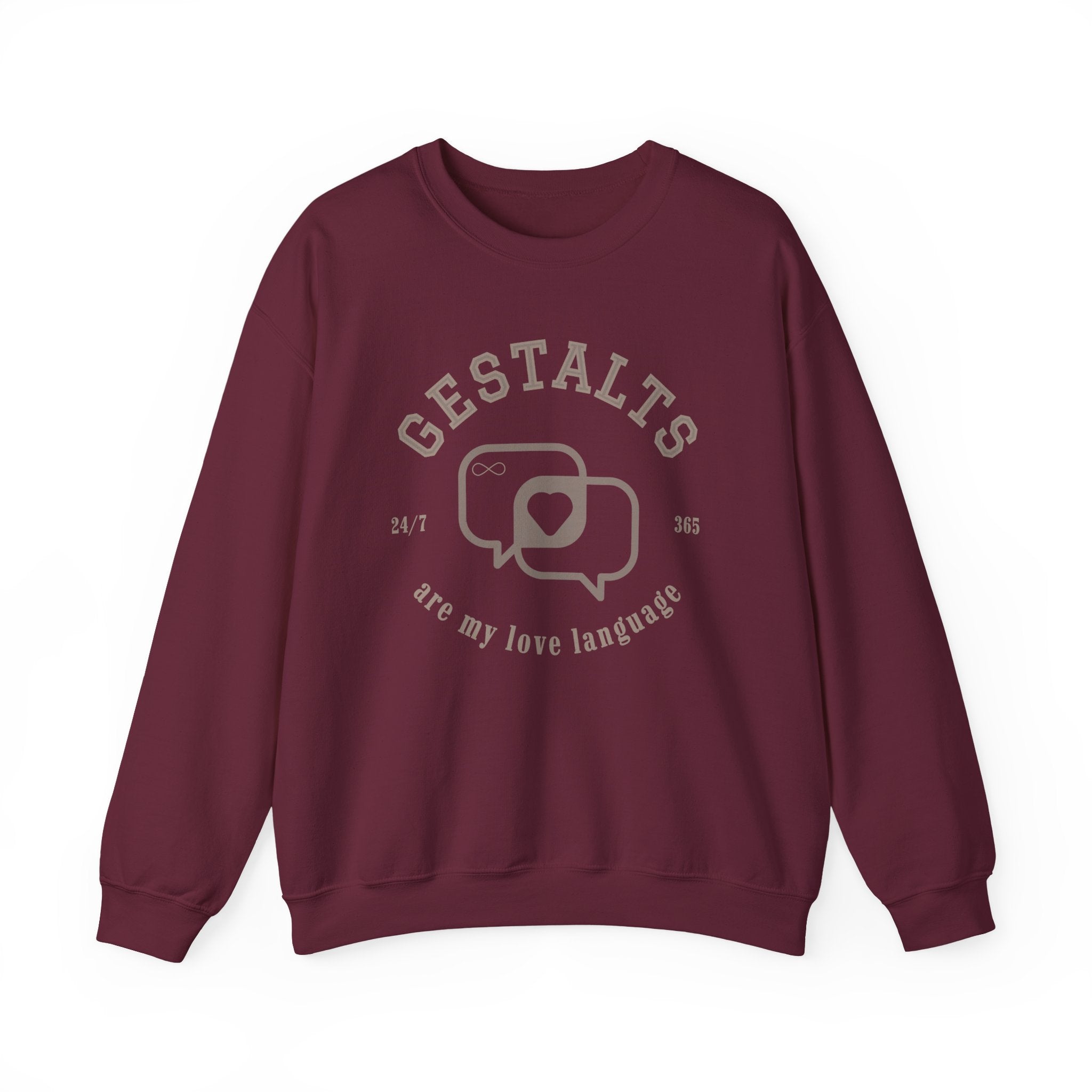 Gestalts Love Language Unisex Crewneck Sweatshirt