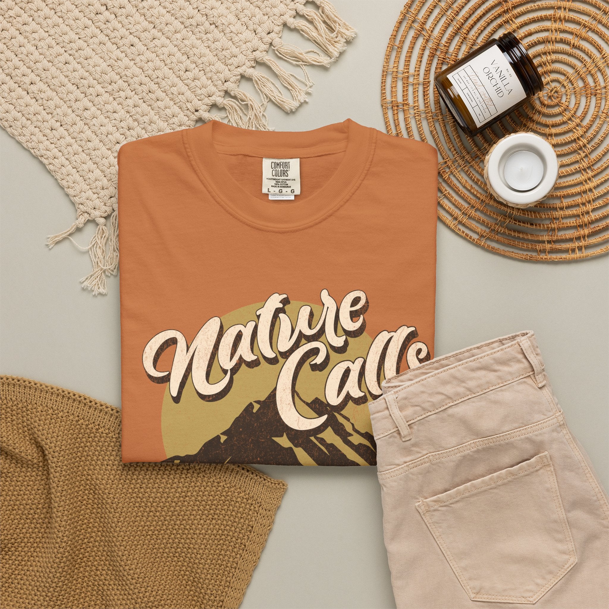 Nature Calls Unisex Garment-Dyed T-shirt