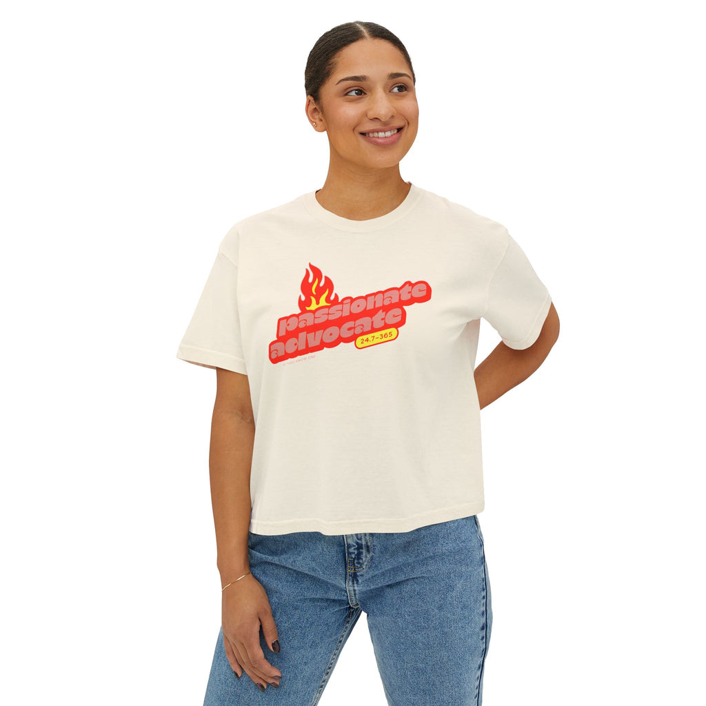 Boxy Passionate Advocate Comfort Colors