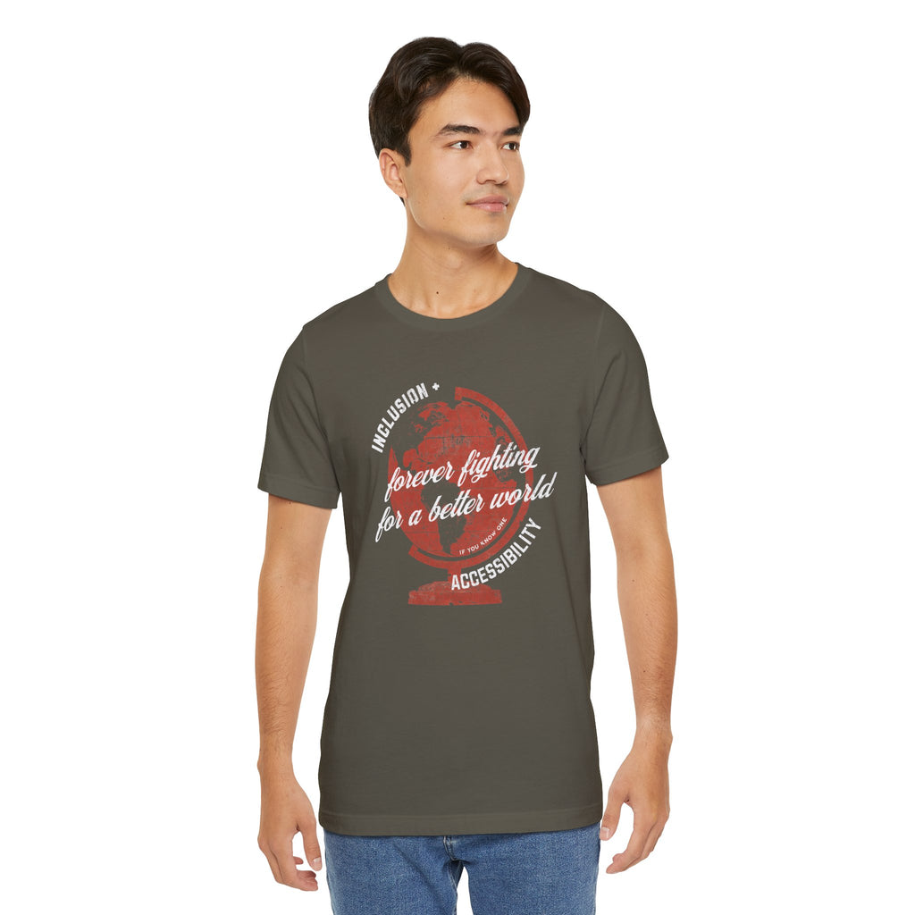 Inclusion and Accessibility Unisex Jersey Short Sleeve Tee