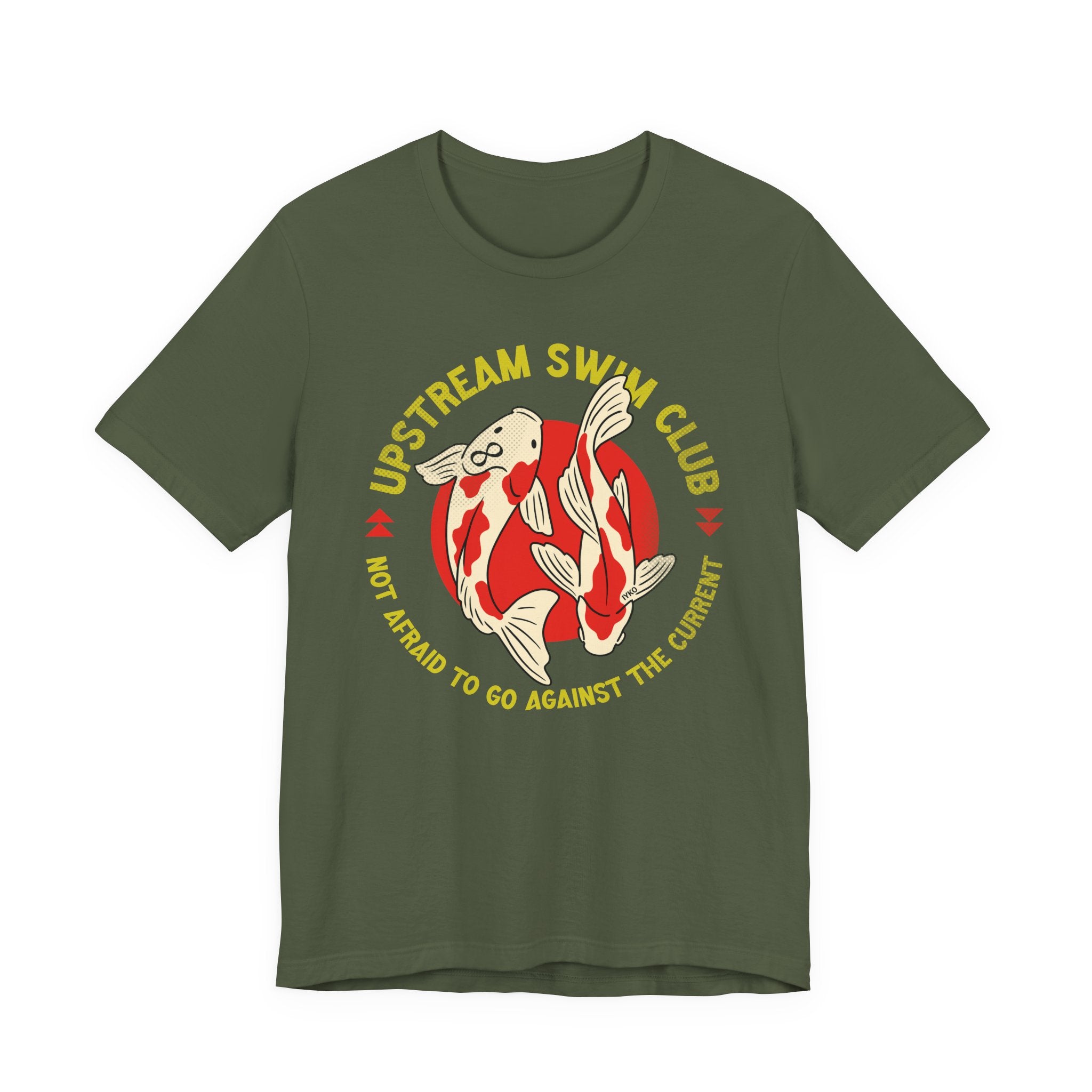 Upstream Swim Club Unisex Jersey Short Sleeve Tee