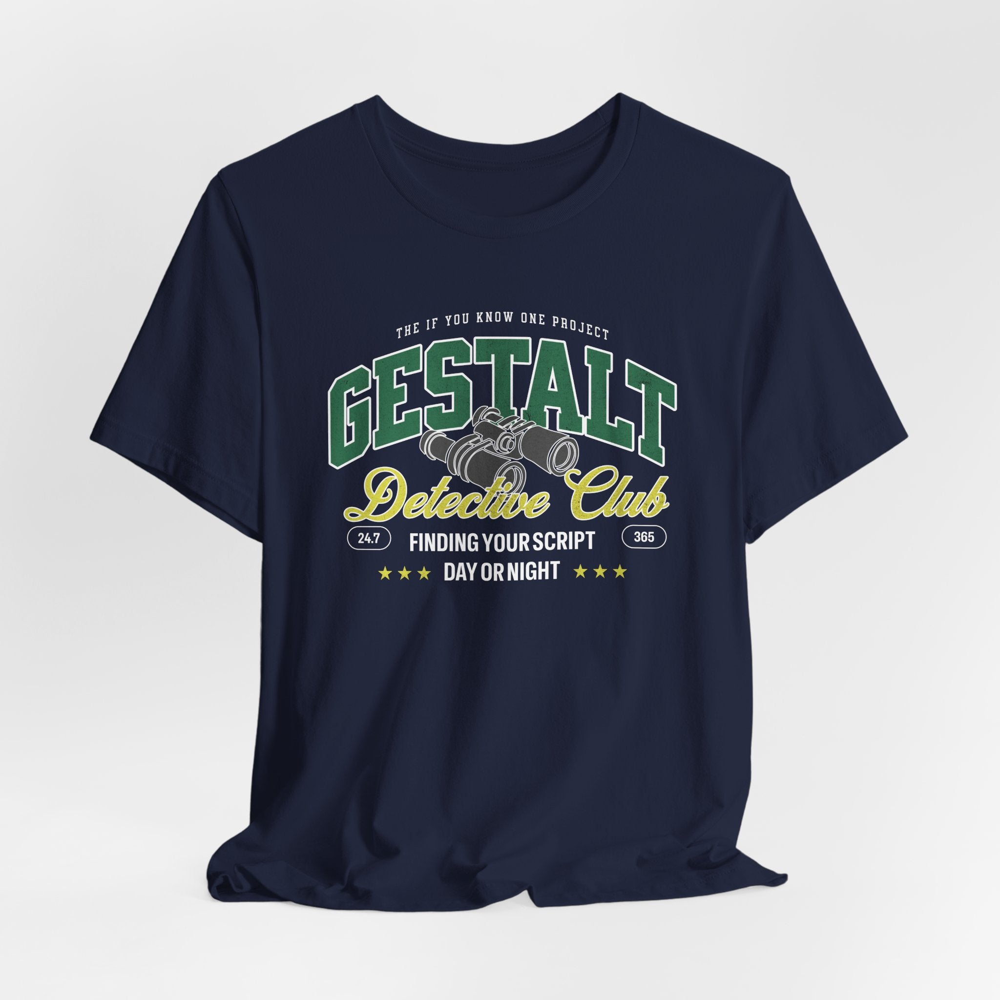 Gestalt Detective Club Unisex Jersey Short Sleeve Tee