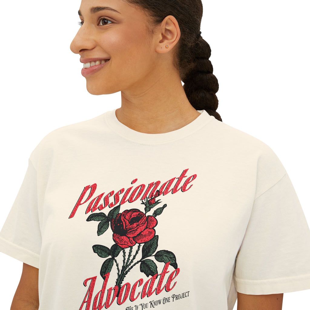 Boxy Passionate Advocate Comfort Colors
