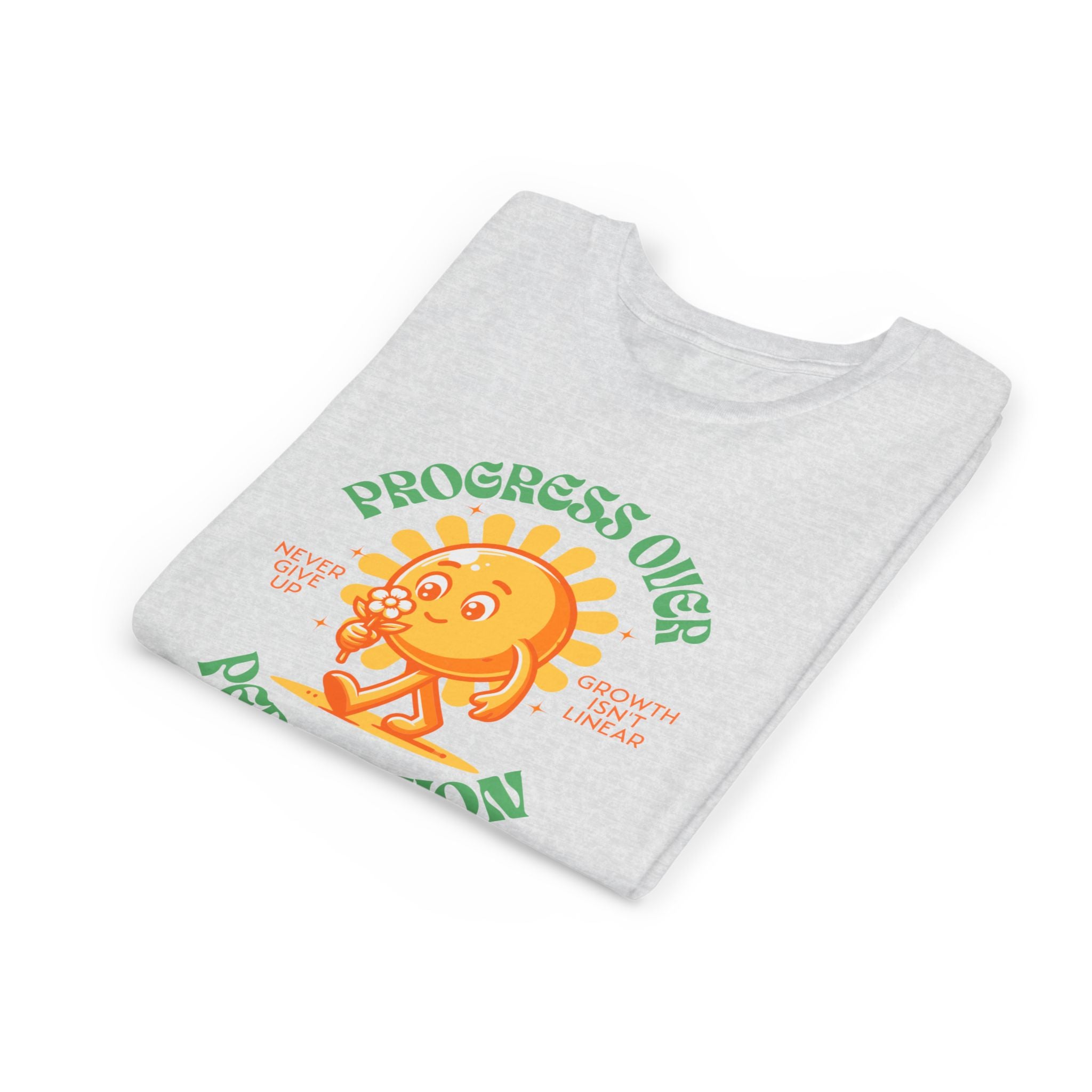 Progress Over Perfection Youth Short Sleeve Tee