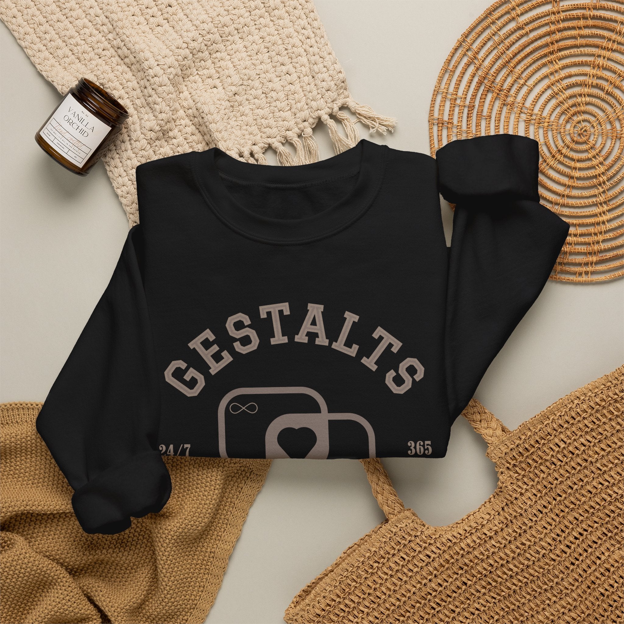 Gestalts Love Language Unisex Crewneck Sweatshirt